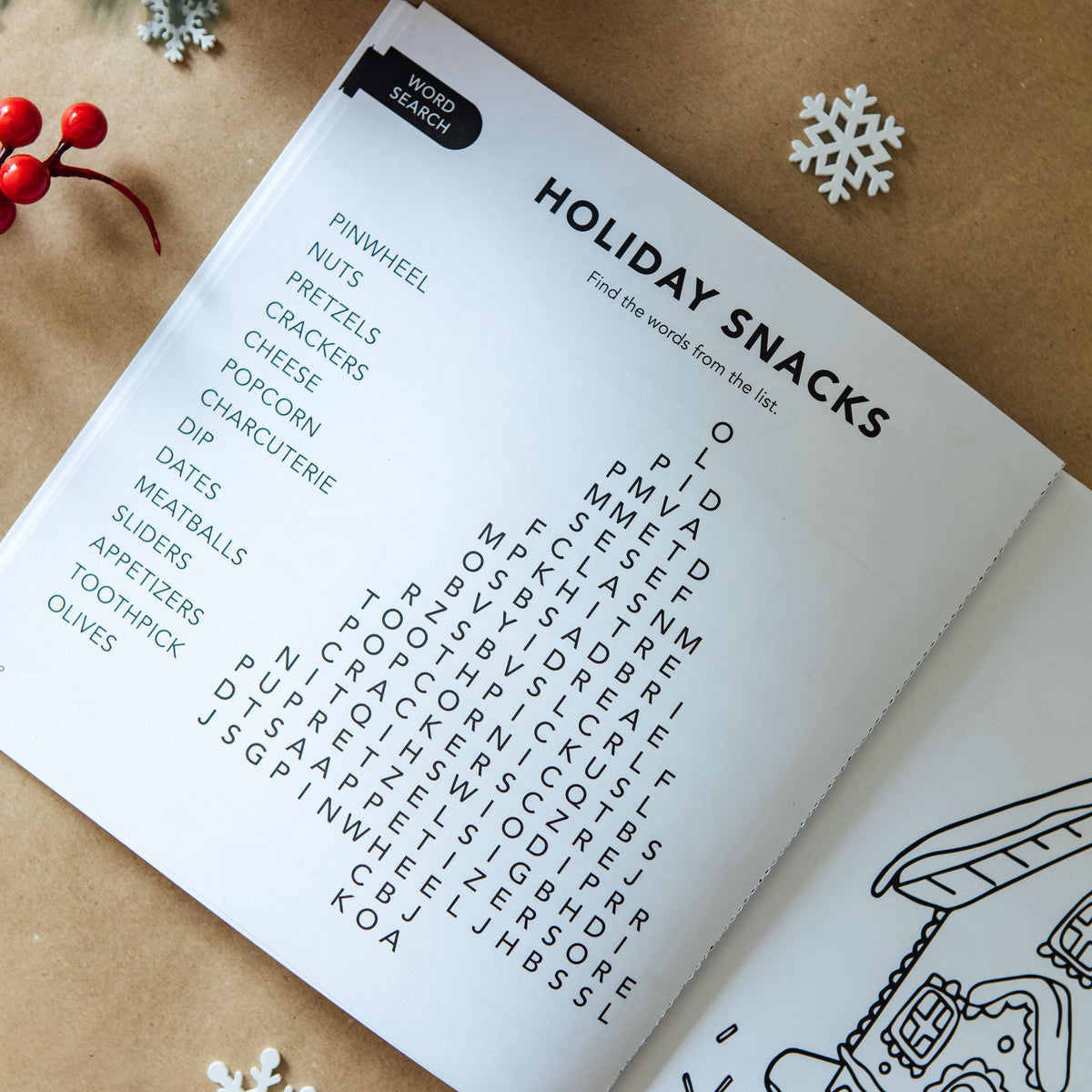 Christmas Activities: A Holiday Activity Book for Kids
