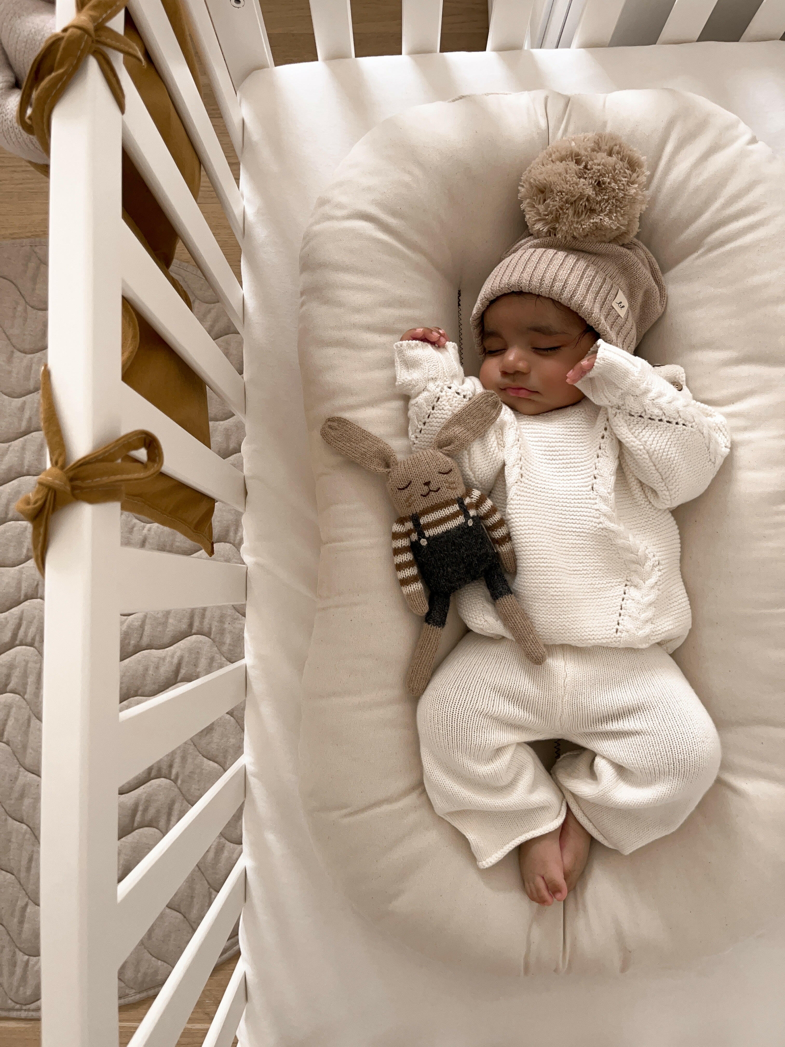 Luna + Luca Chunky Knit Sweater - White Luna + Luca