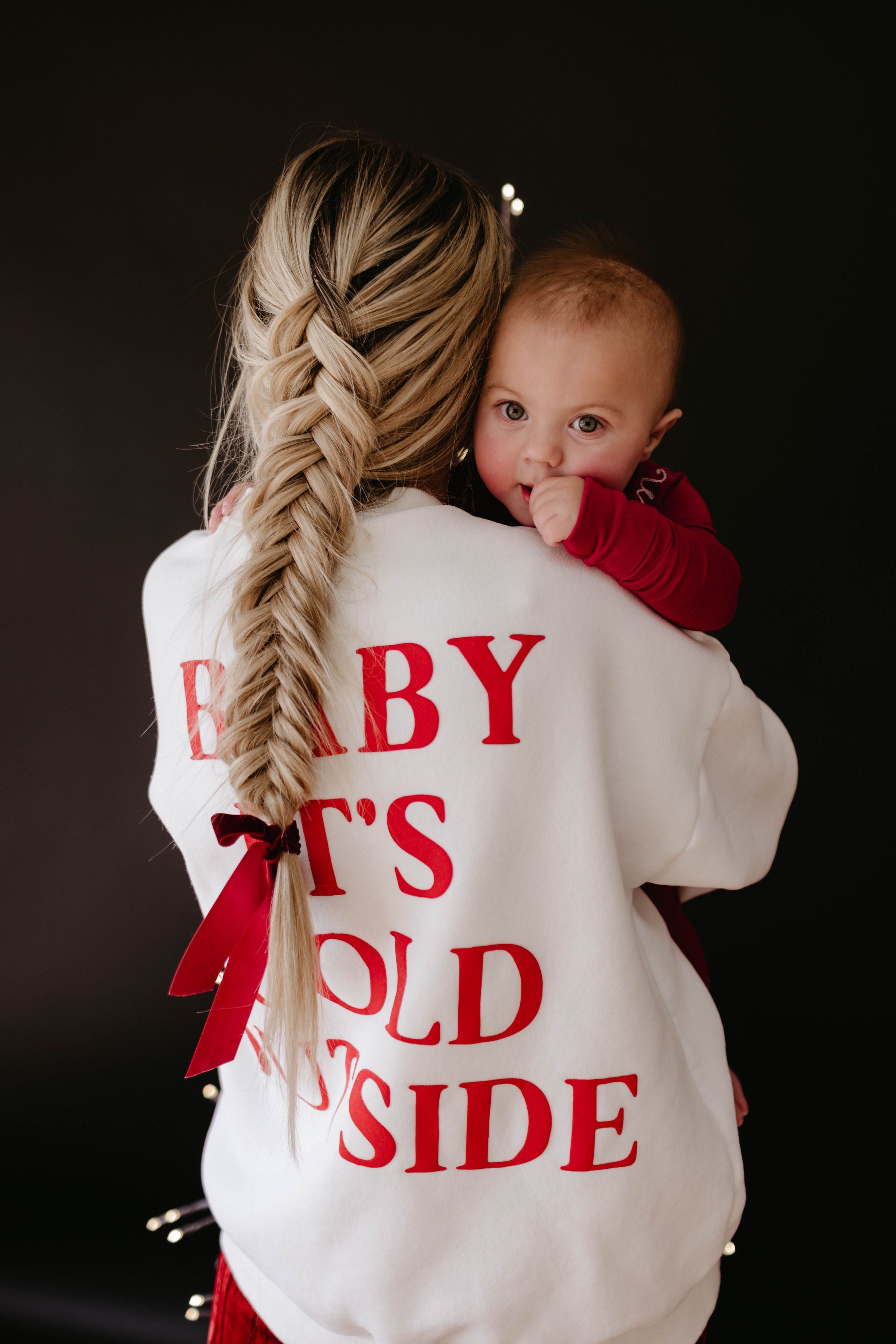 Adult Sweatshirt | Baby It's Cold Outside