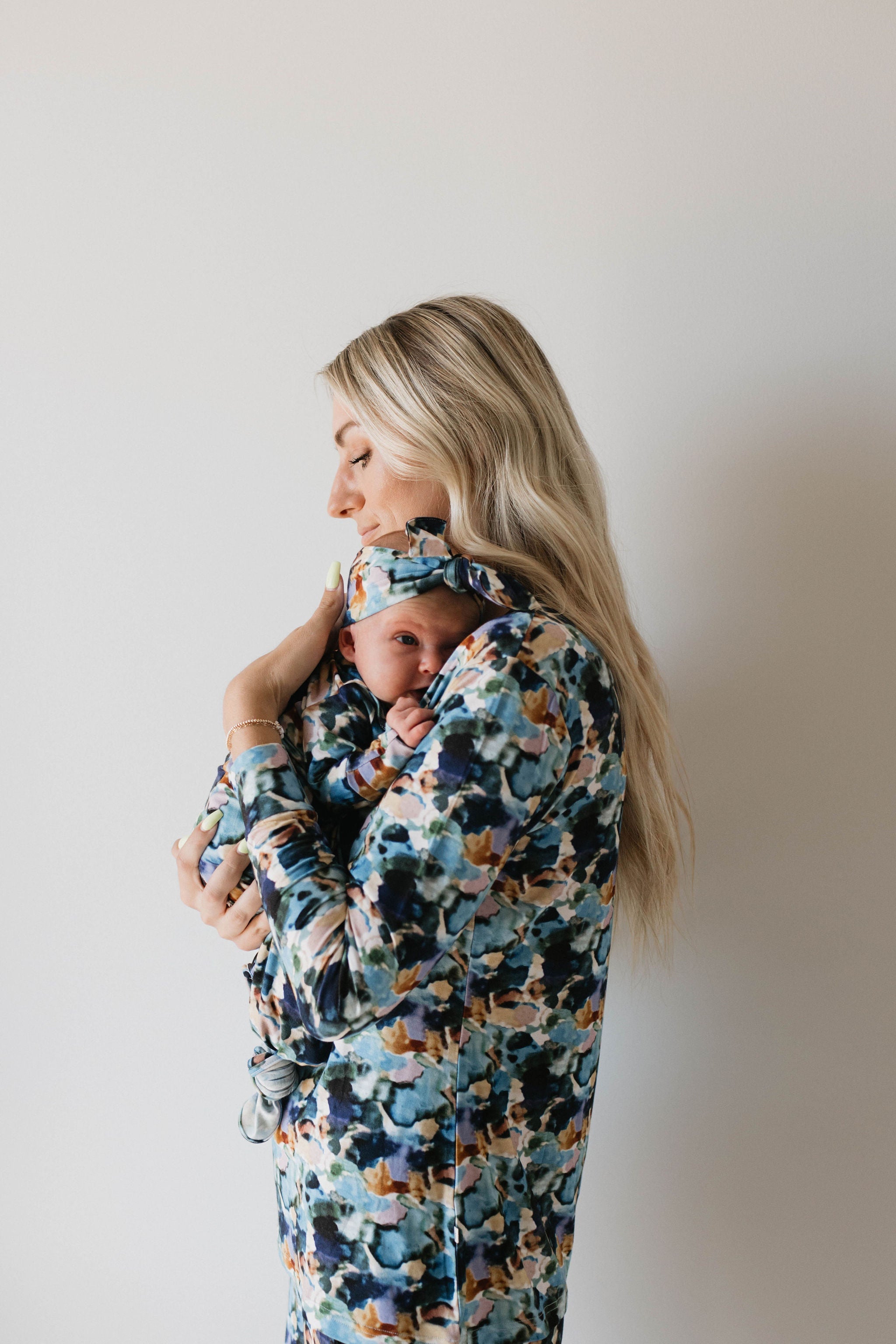 Women's Long Sleeve Bamboo Pajama | Charli Print