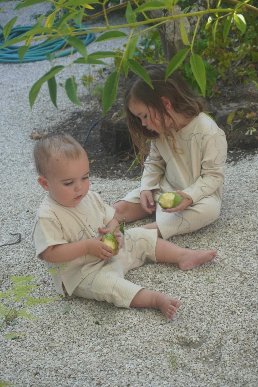 Organic Pima Cotton Kids Tee - Breeze