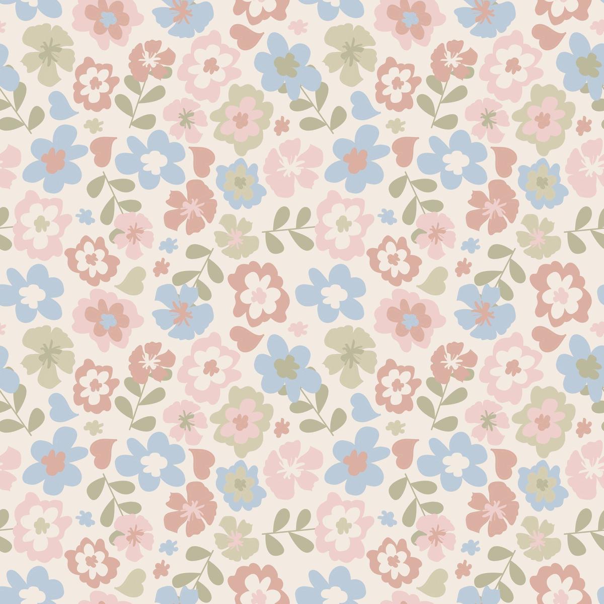 Big Kid Pajama - Pretty Pansy