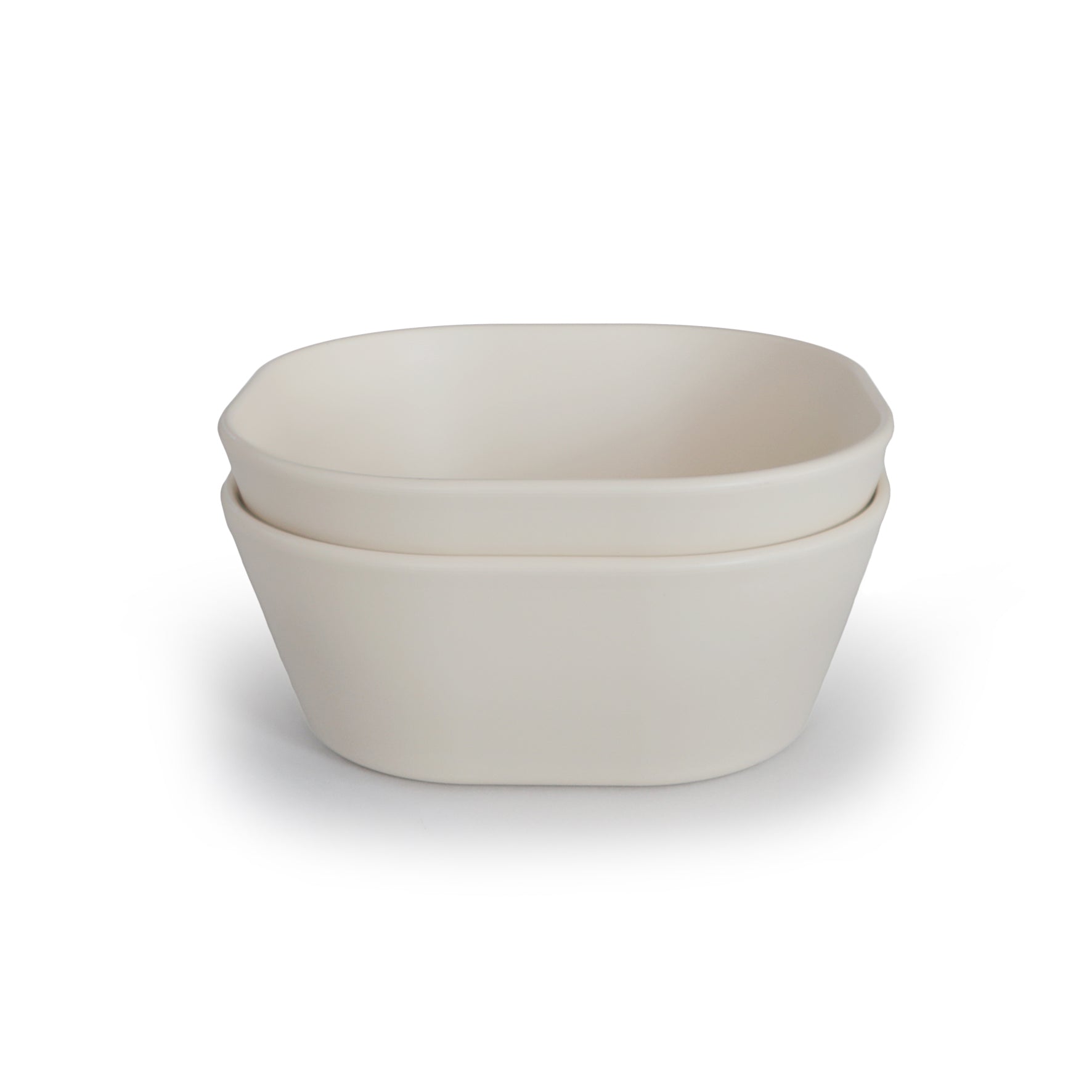Square Dinnerware Bowl, Set of 2 Dinnerware Mushie