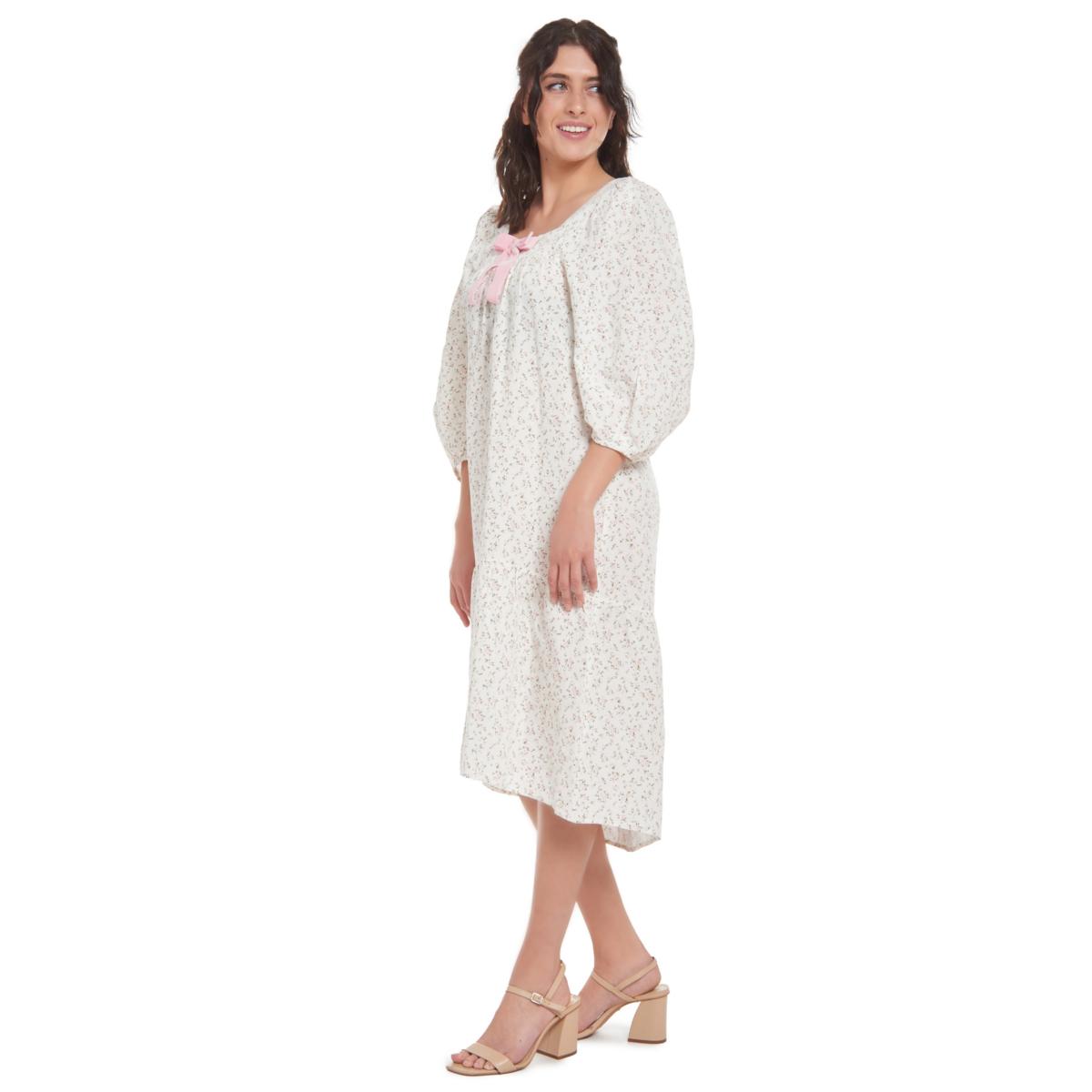 Cecilia Floral Dress - Light Pink