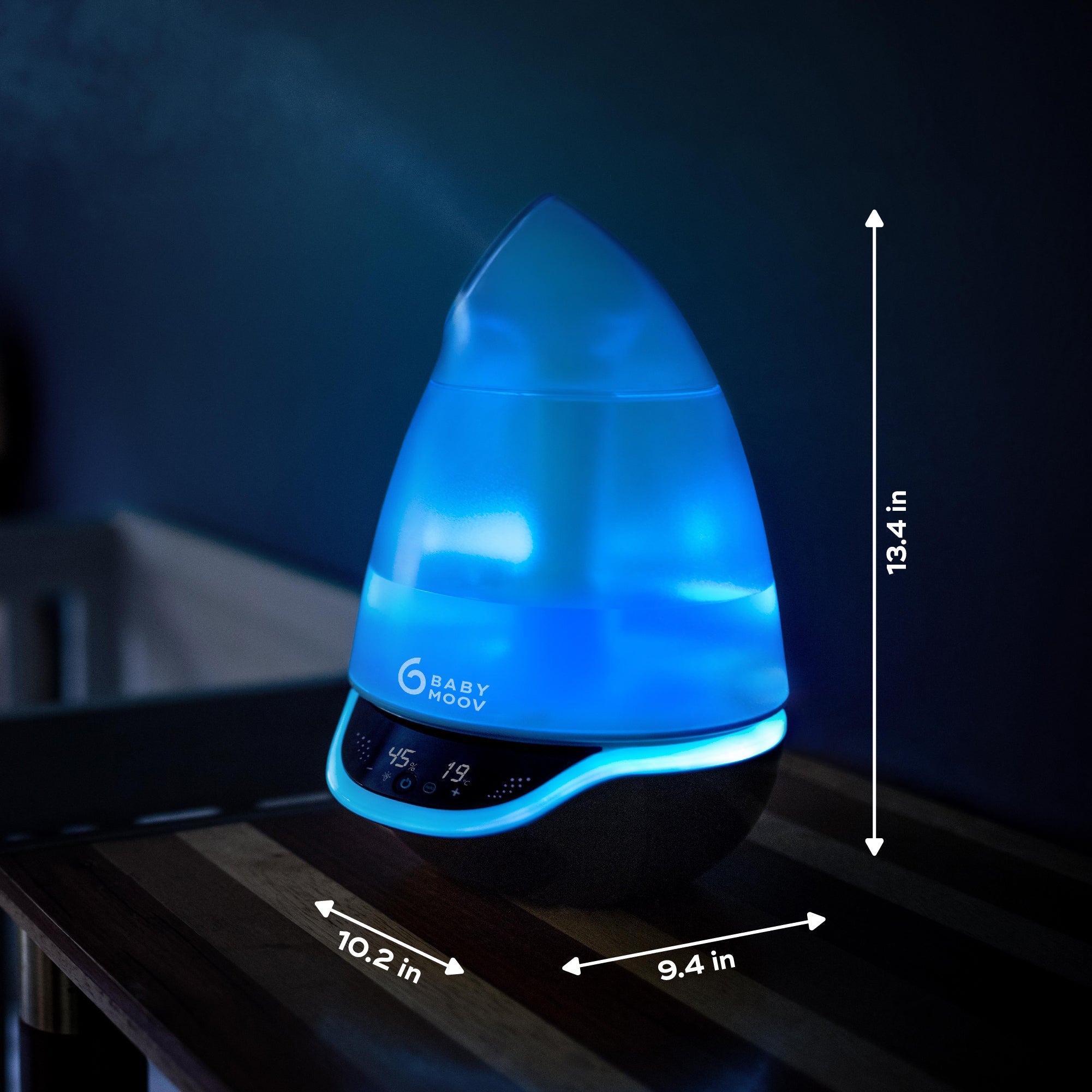 Hygro Plus 3-in-1 Baby Humidifier, Diffuser & Nightlight