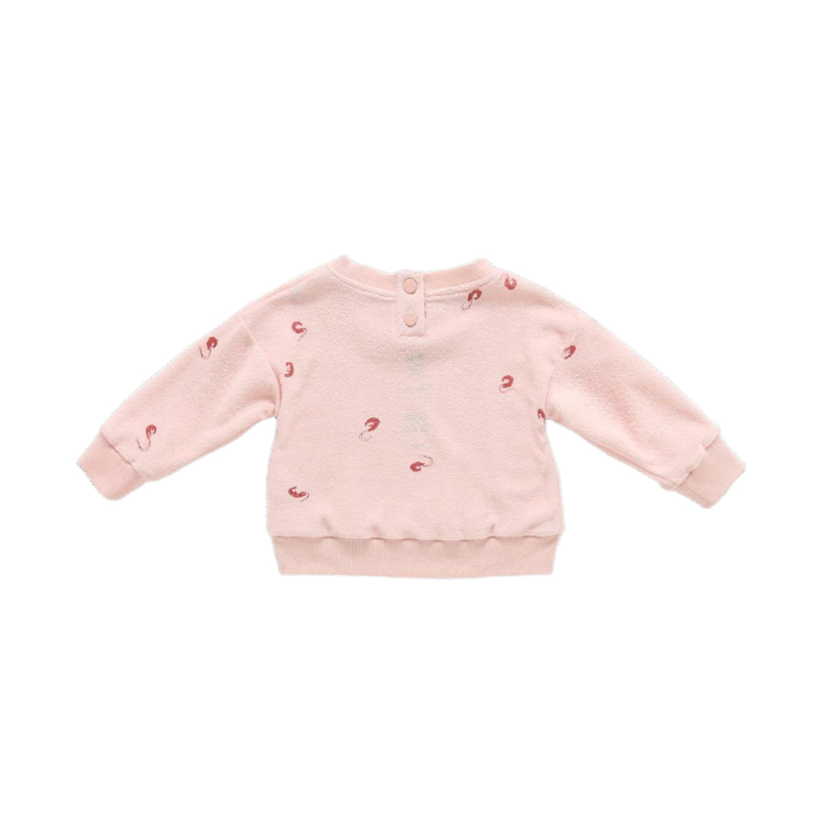Baby Terry Sweatshirt - Pink