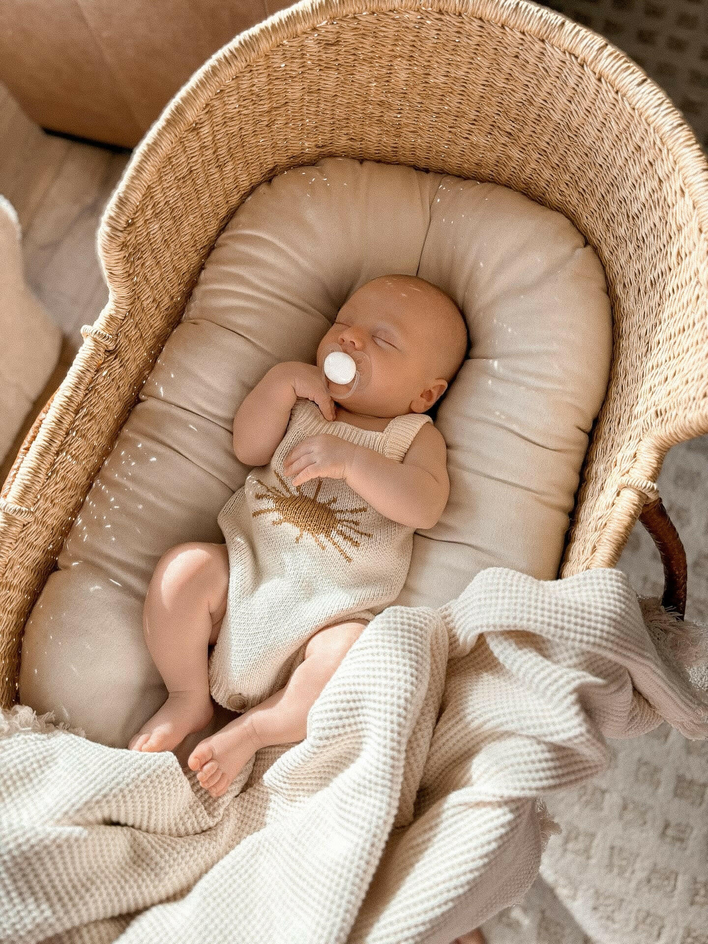 Luna + Luca Mr. Sun Romper  Luna + Luca