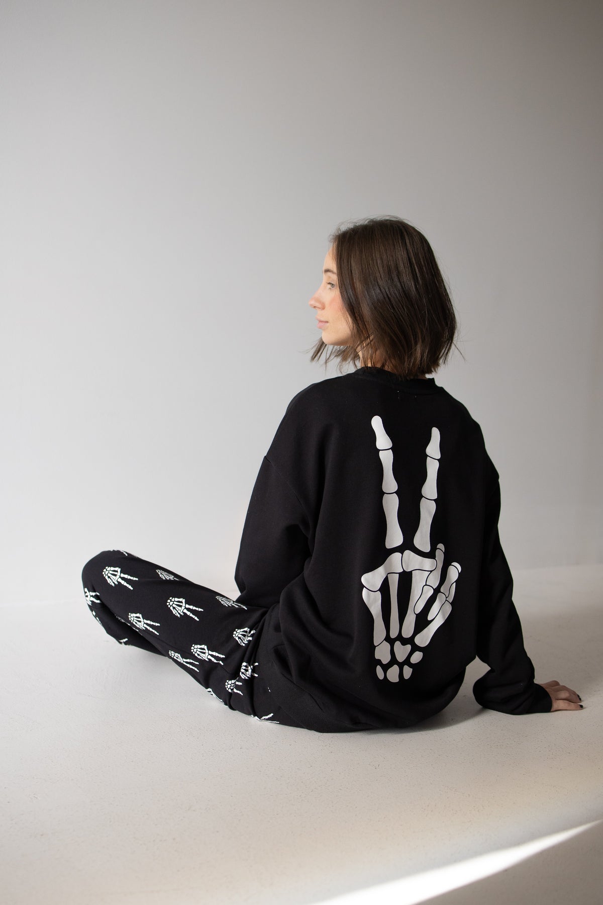Women's Sweat Set | Midnight Skelly