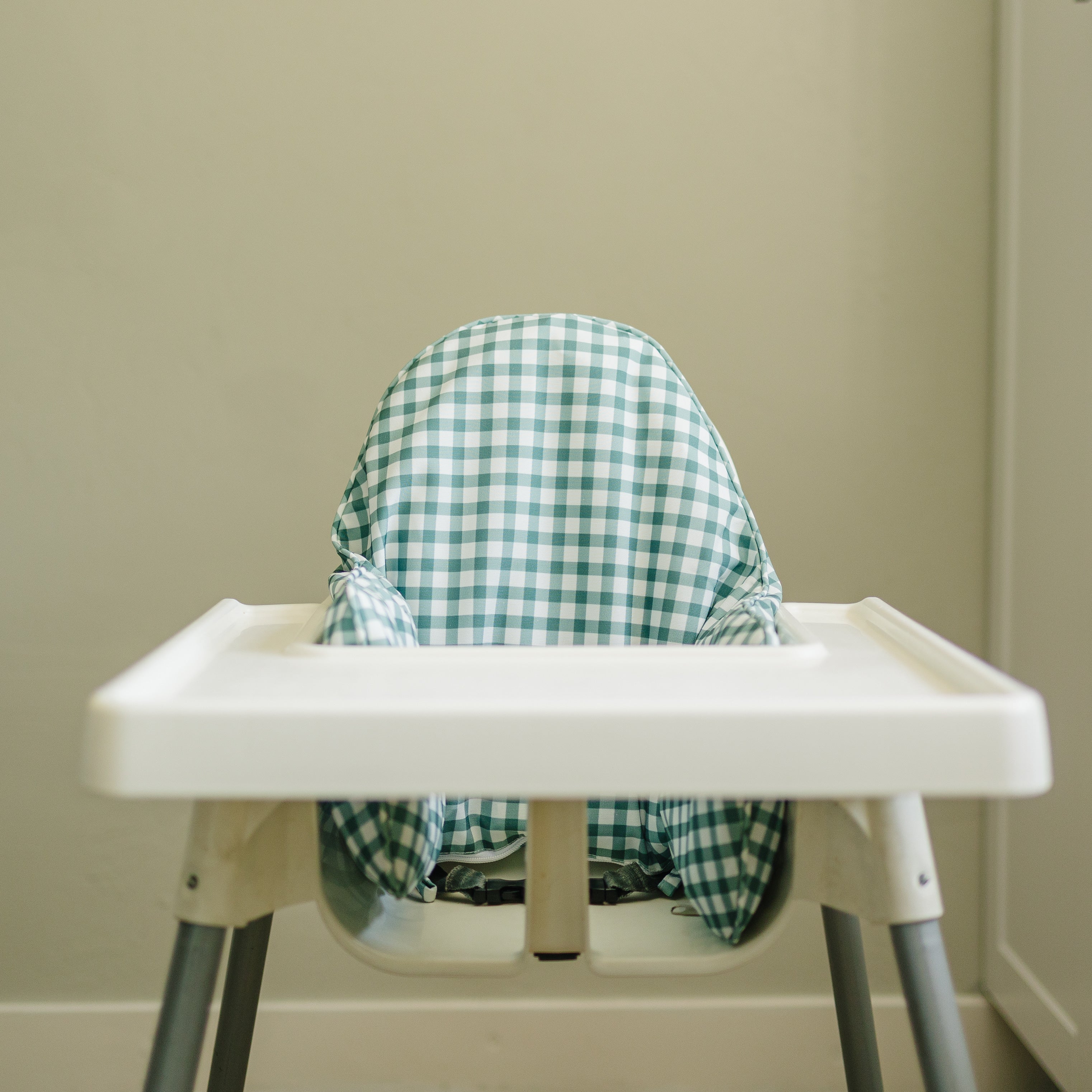 Green Gingham IKEA Antilop Cushion Cover