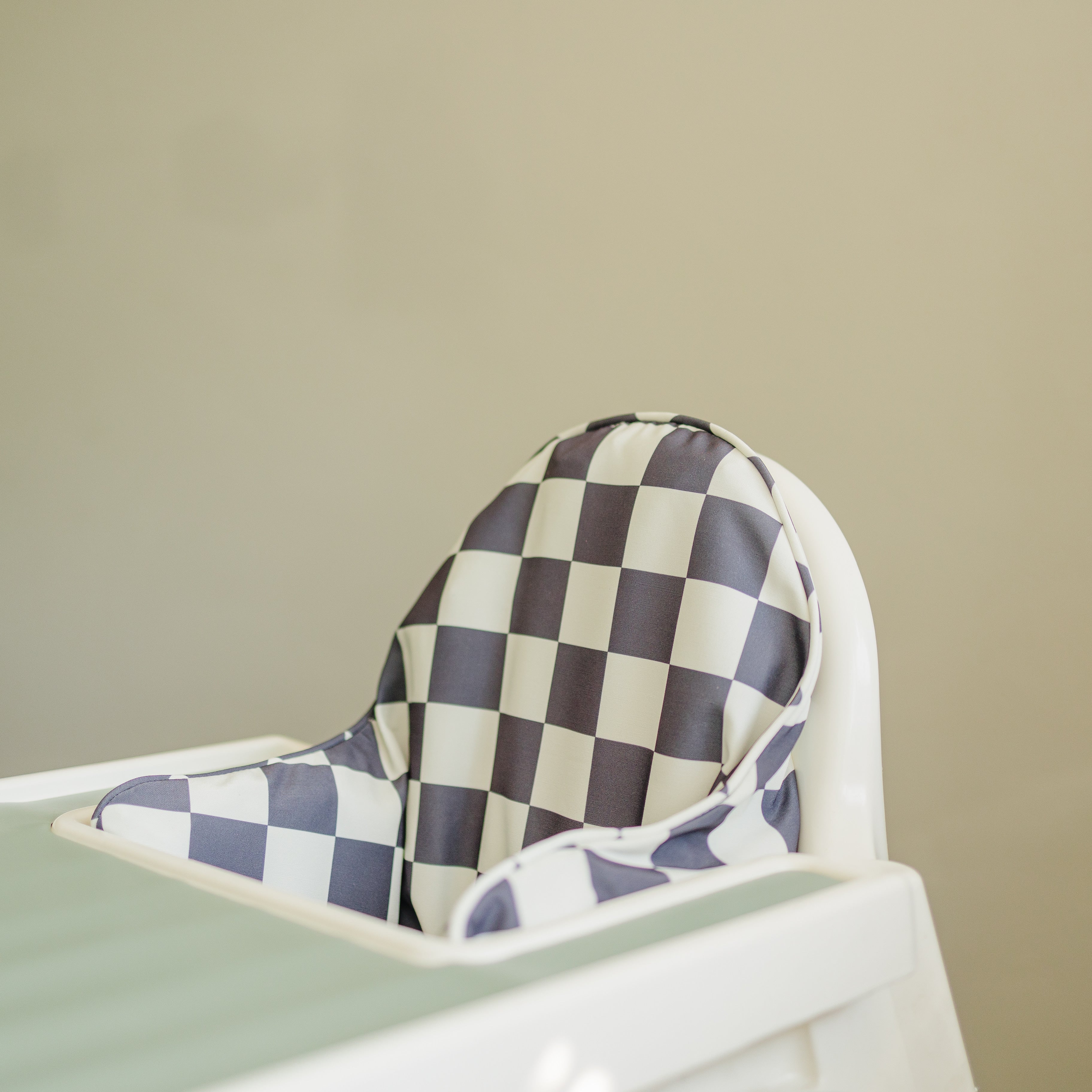 Black Checker IKEA Antilop Cushion Cover