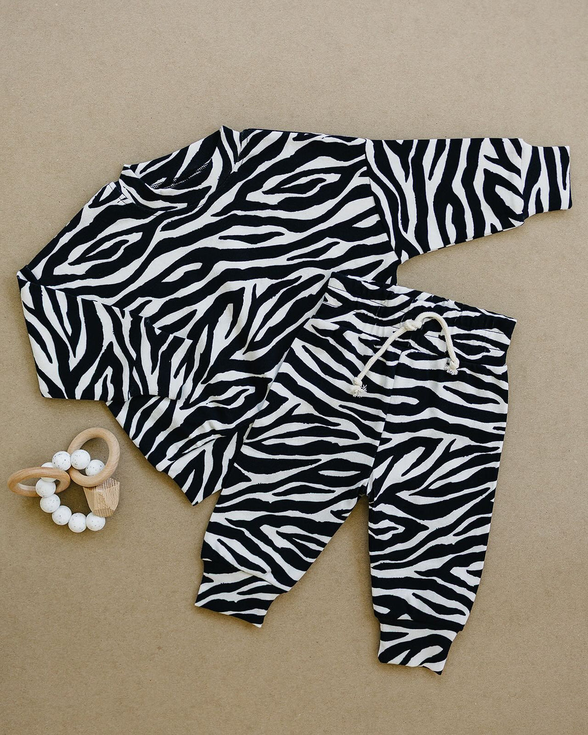 Jogger Set | Zebra