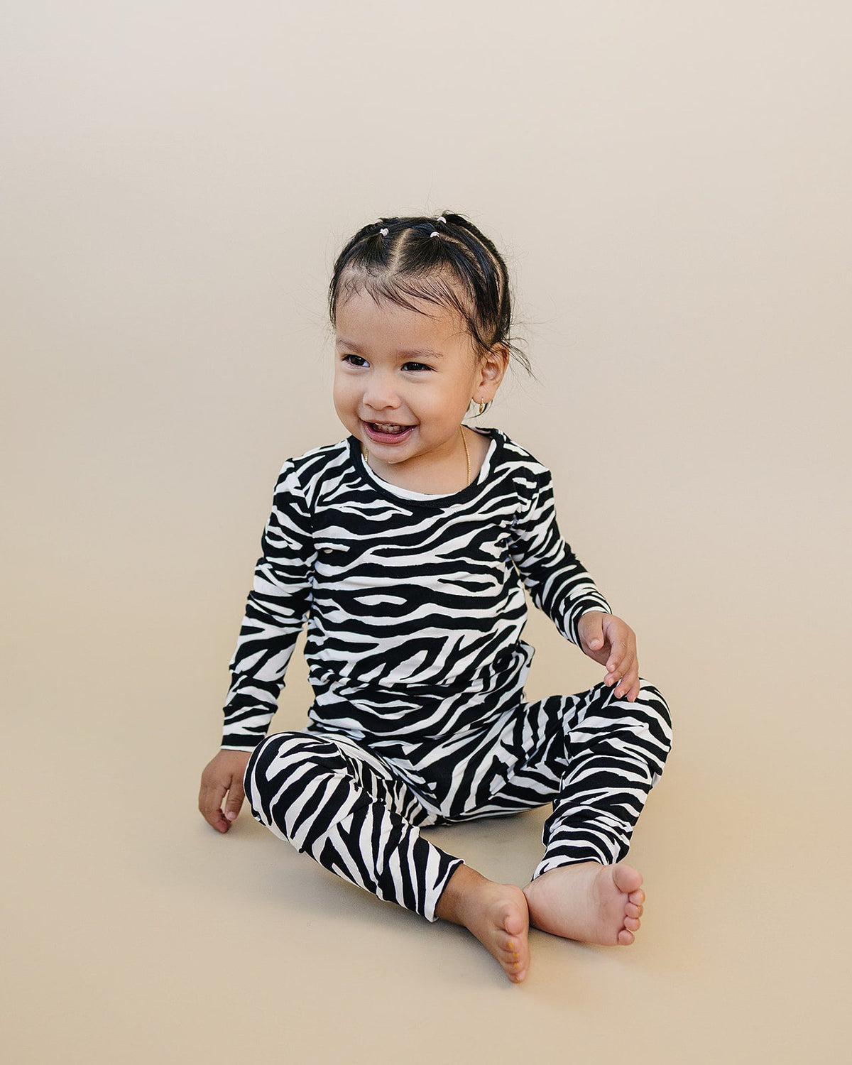 Bamboo Two Piece Set | Zebra