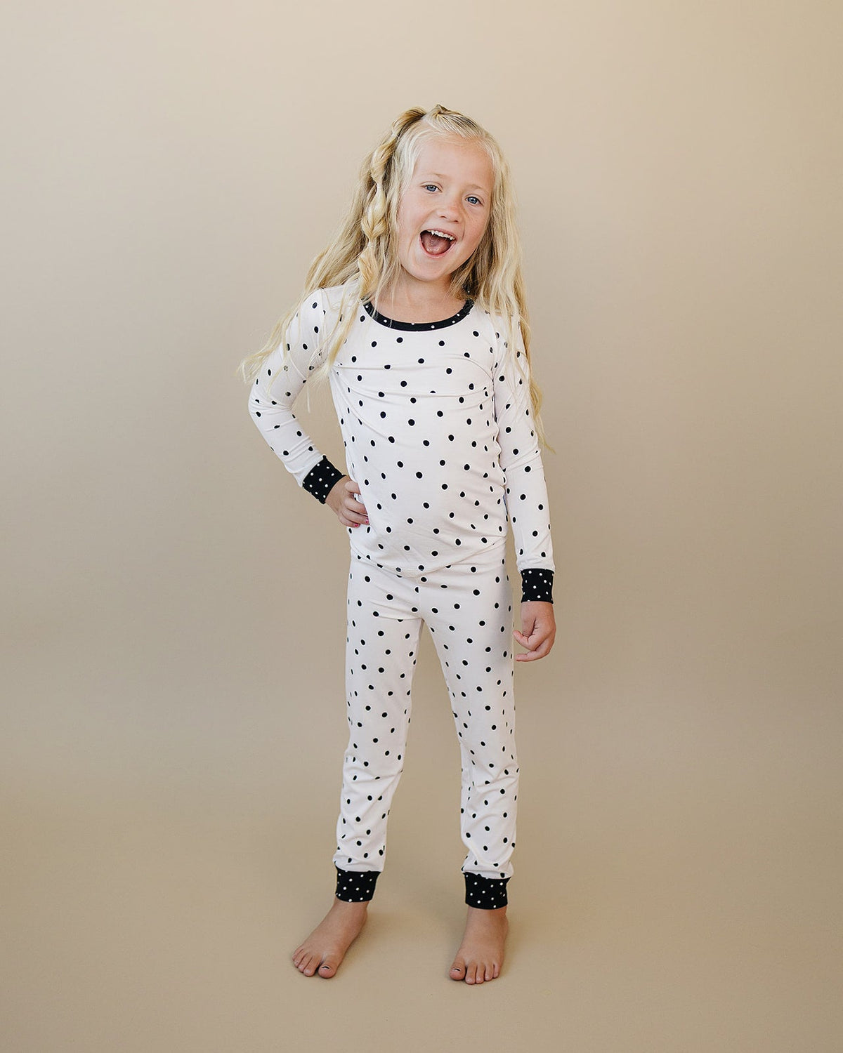 Bamboo Two Piece Set | Classic Polka