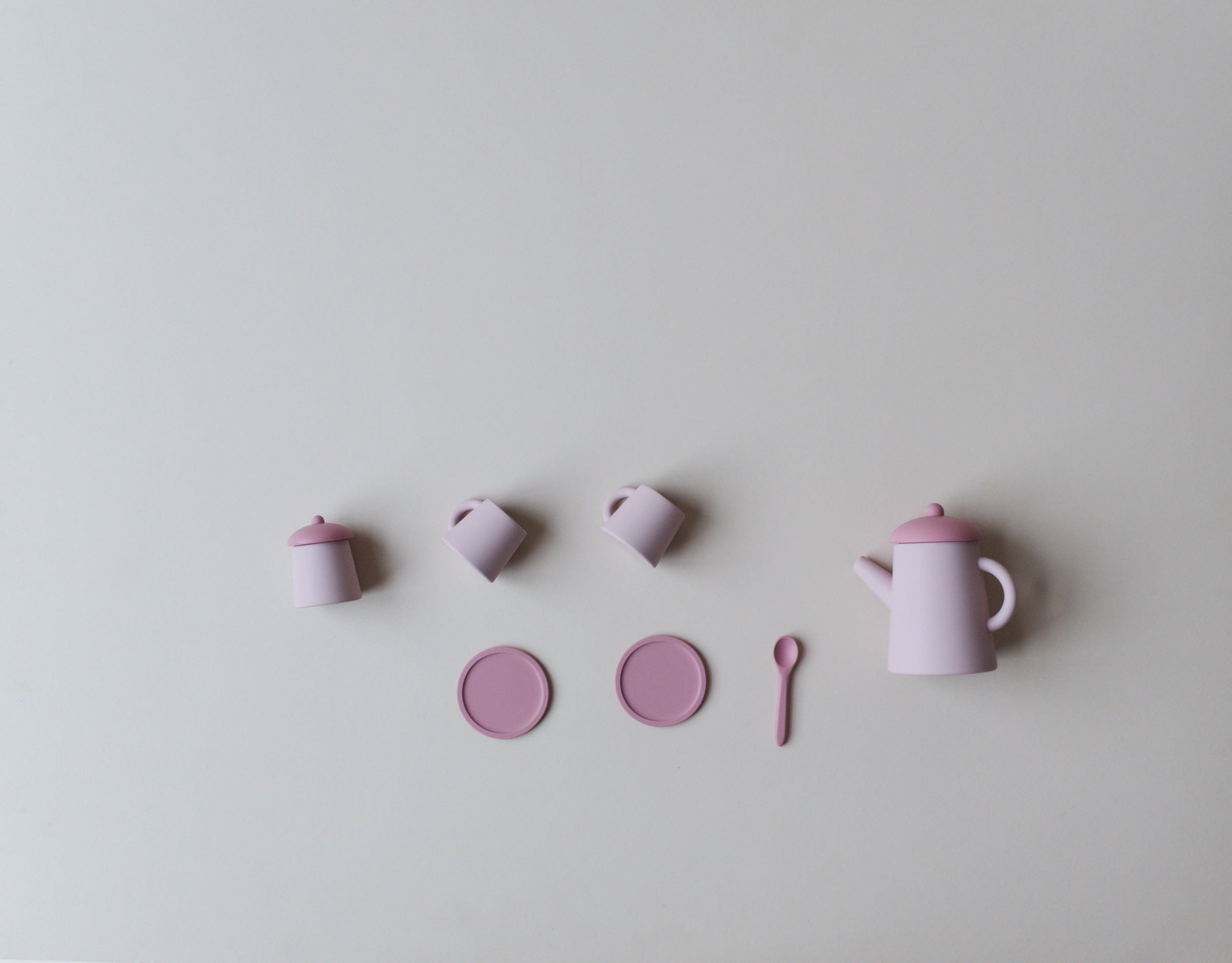 9pc Silicone Tea Set Toy