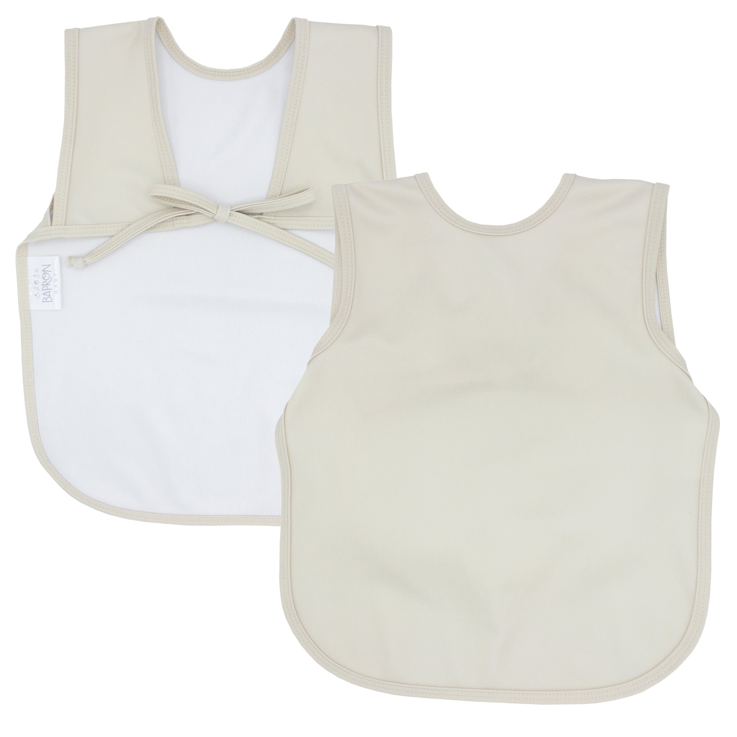 Solid Champagne Minimalist Bapron