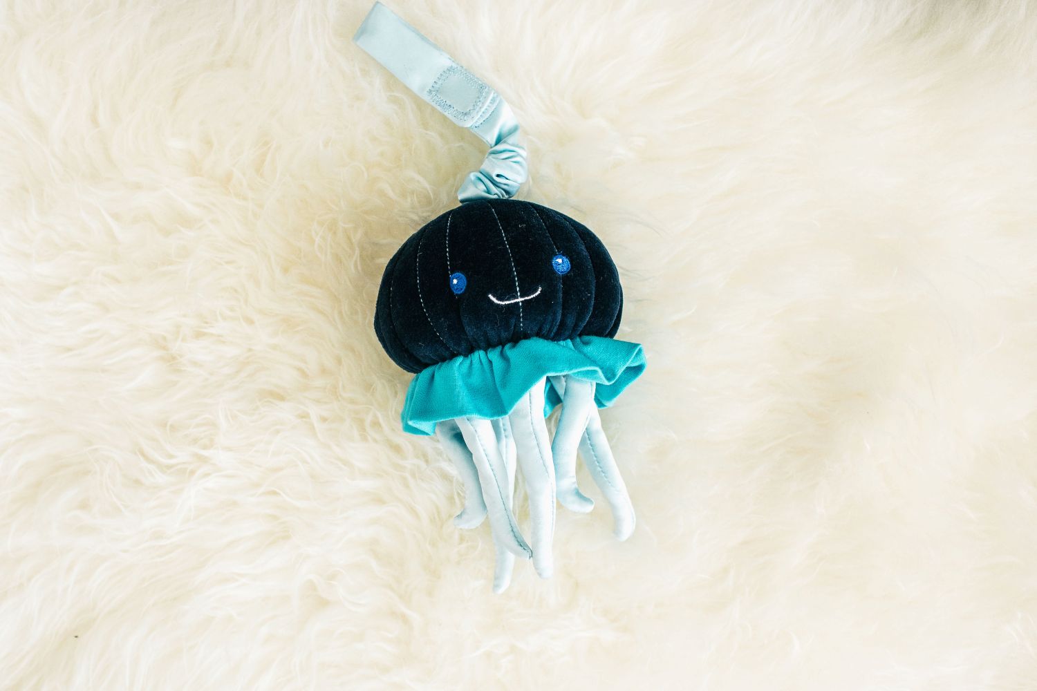 Jellyfish Stroller Toy – Blue