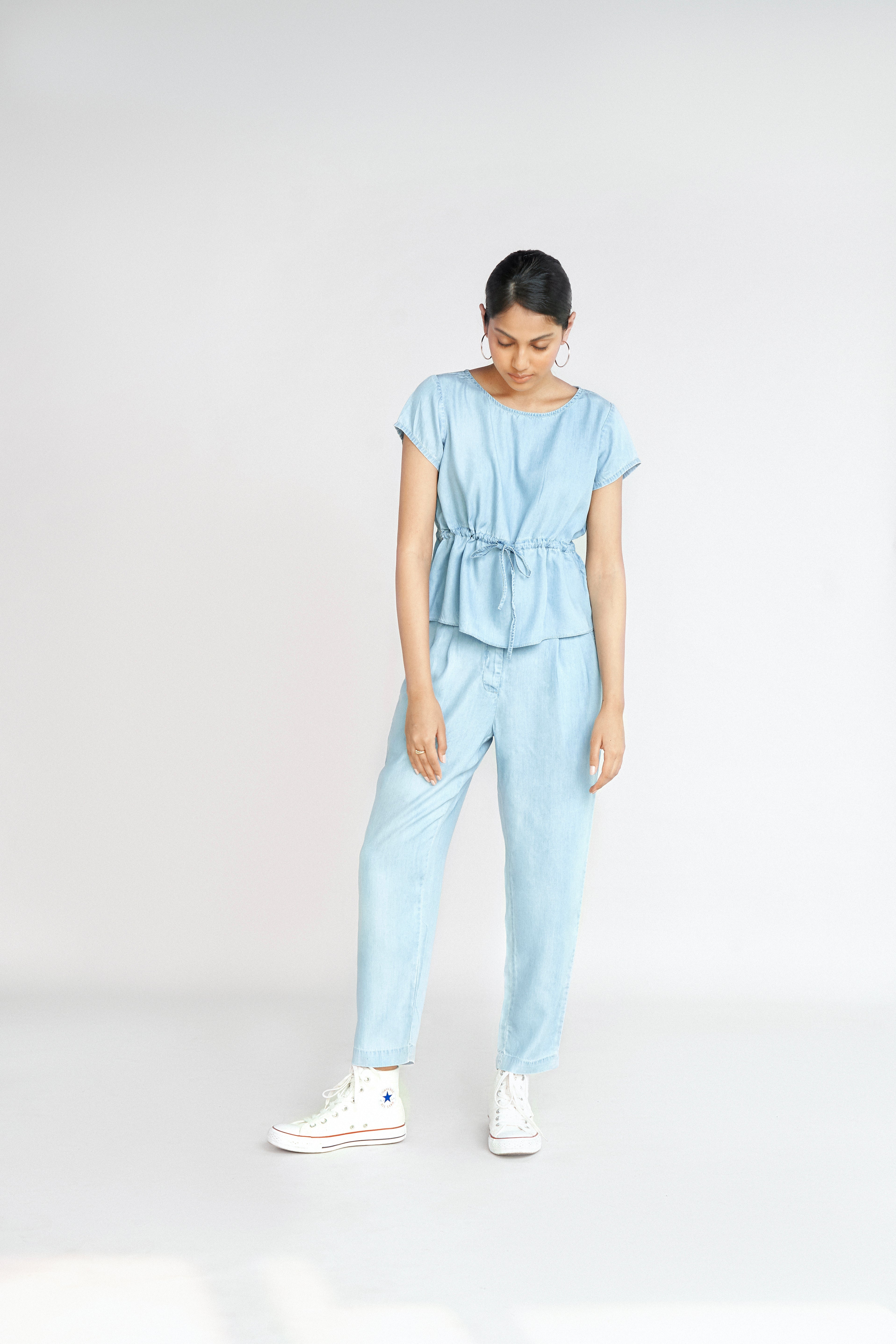 A Sweet Escape Top - Ocean Blue