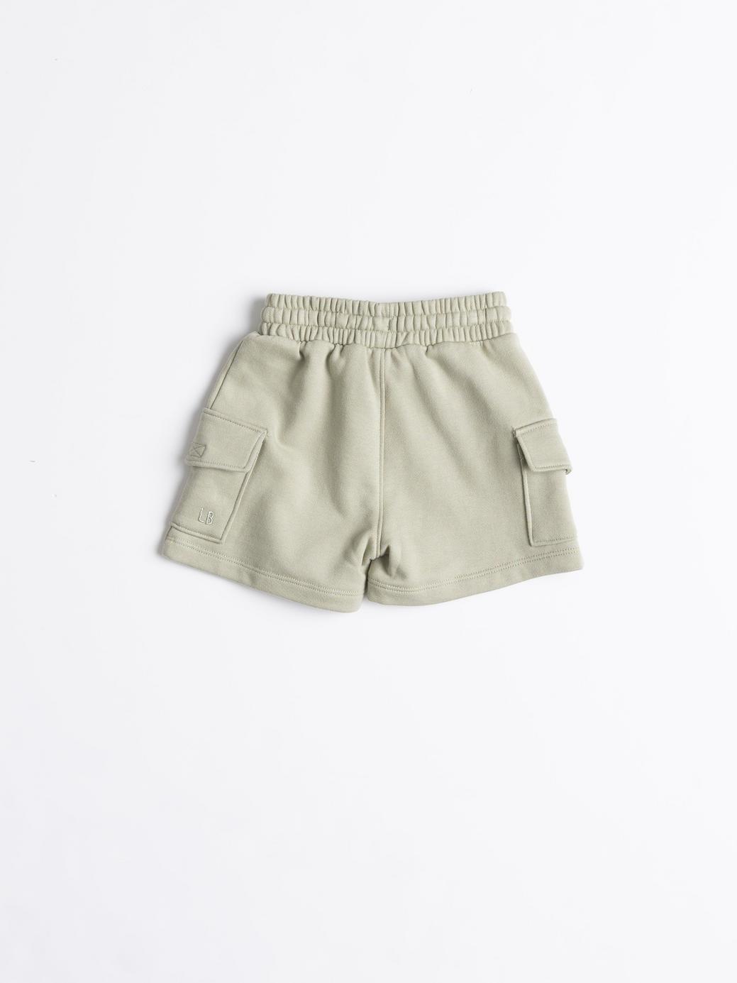 Cargo Sweatshort - Green