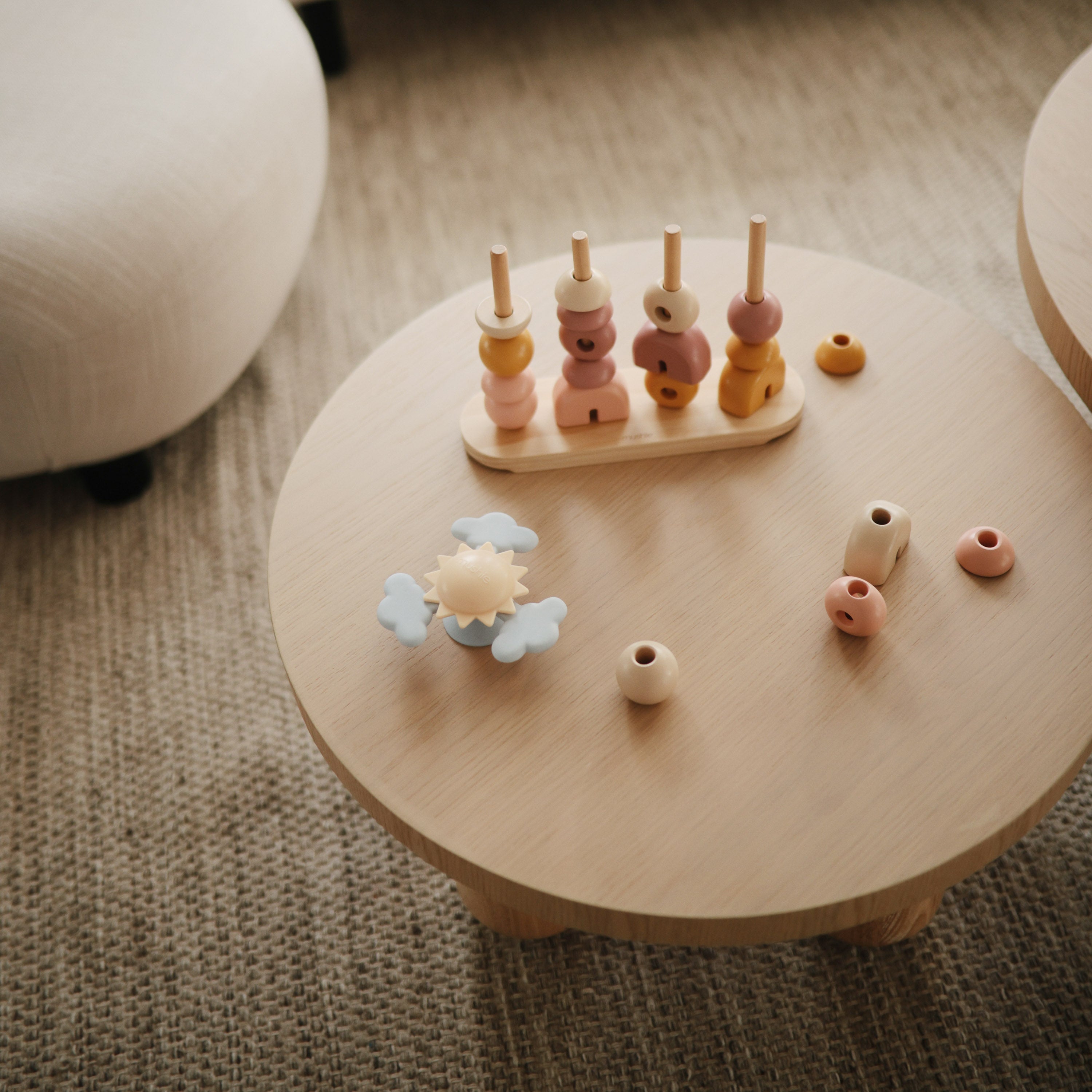 Wooden Multi Shape Stacker Wooden Multi Shape Stacker Mushie