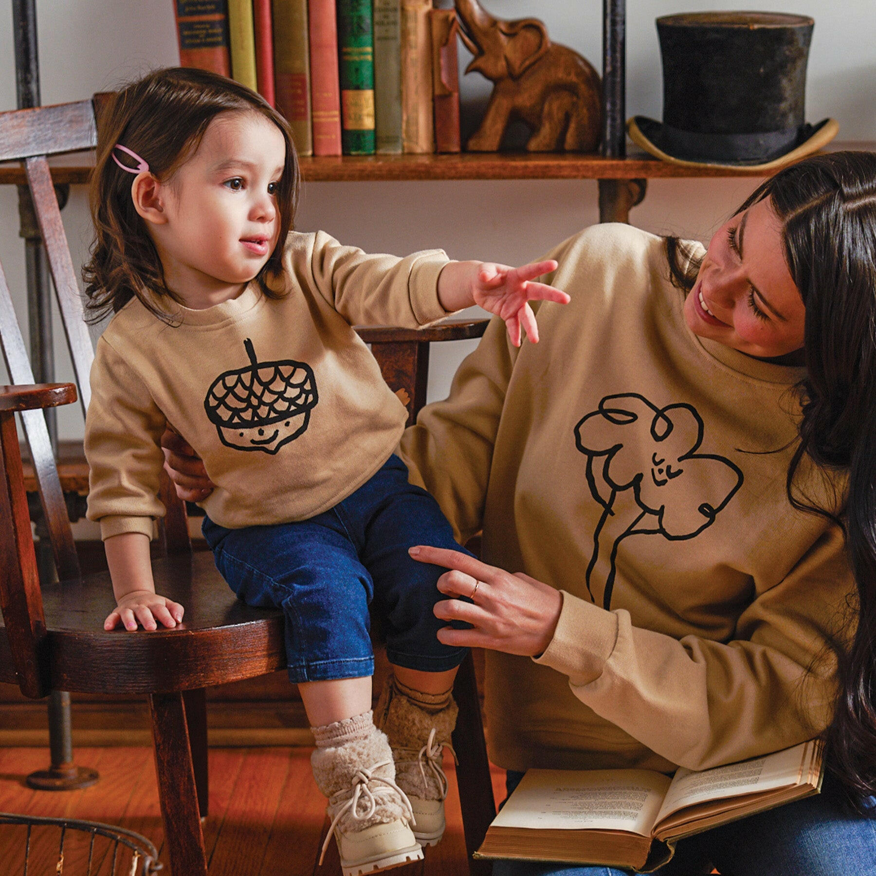 Acorn Baby Sweatshirt Sweaters Mon Coeur