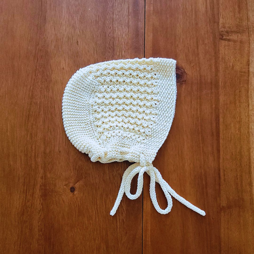 Adele Knit Bonnet - In Stock