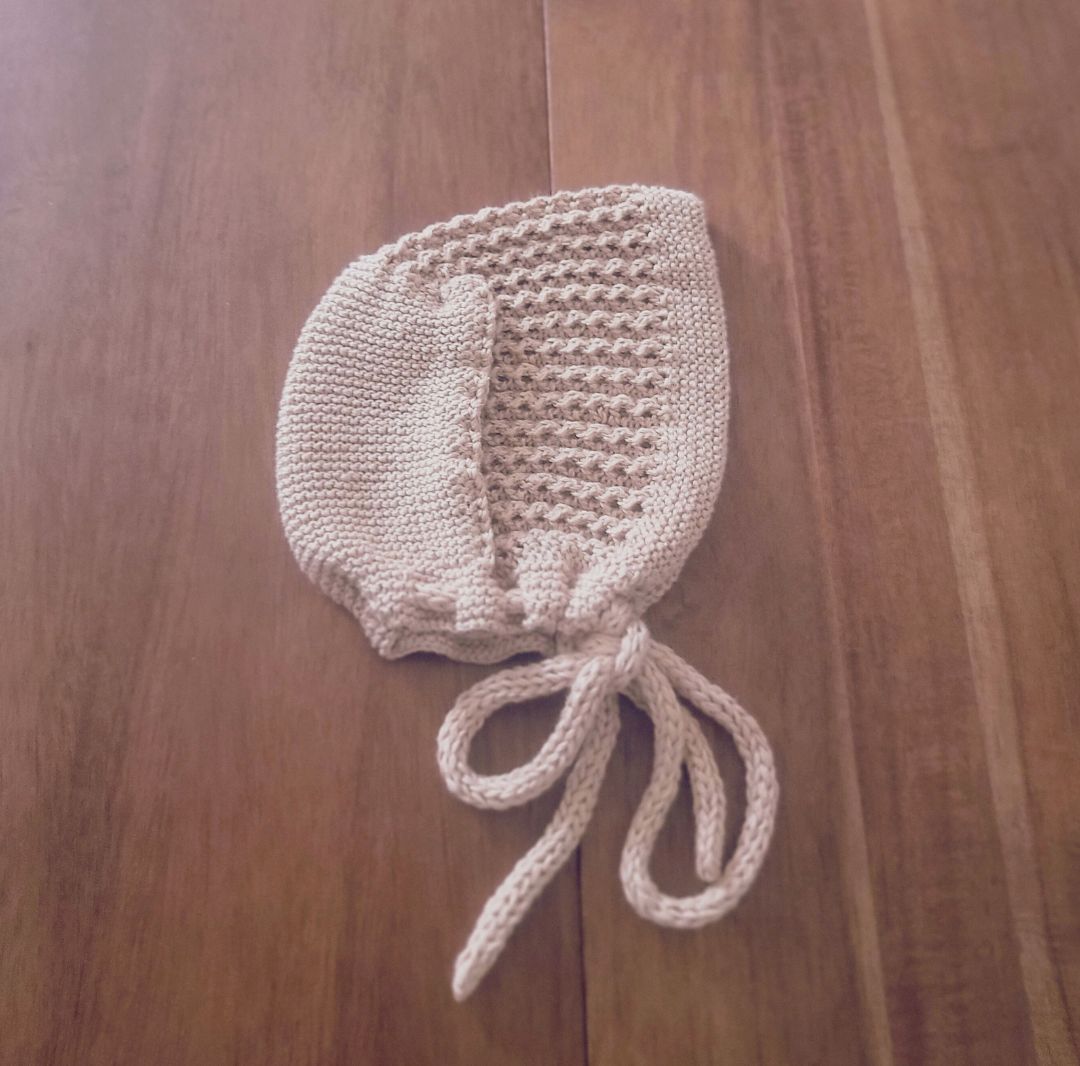 Adele Knit Bonnet - In Stock