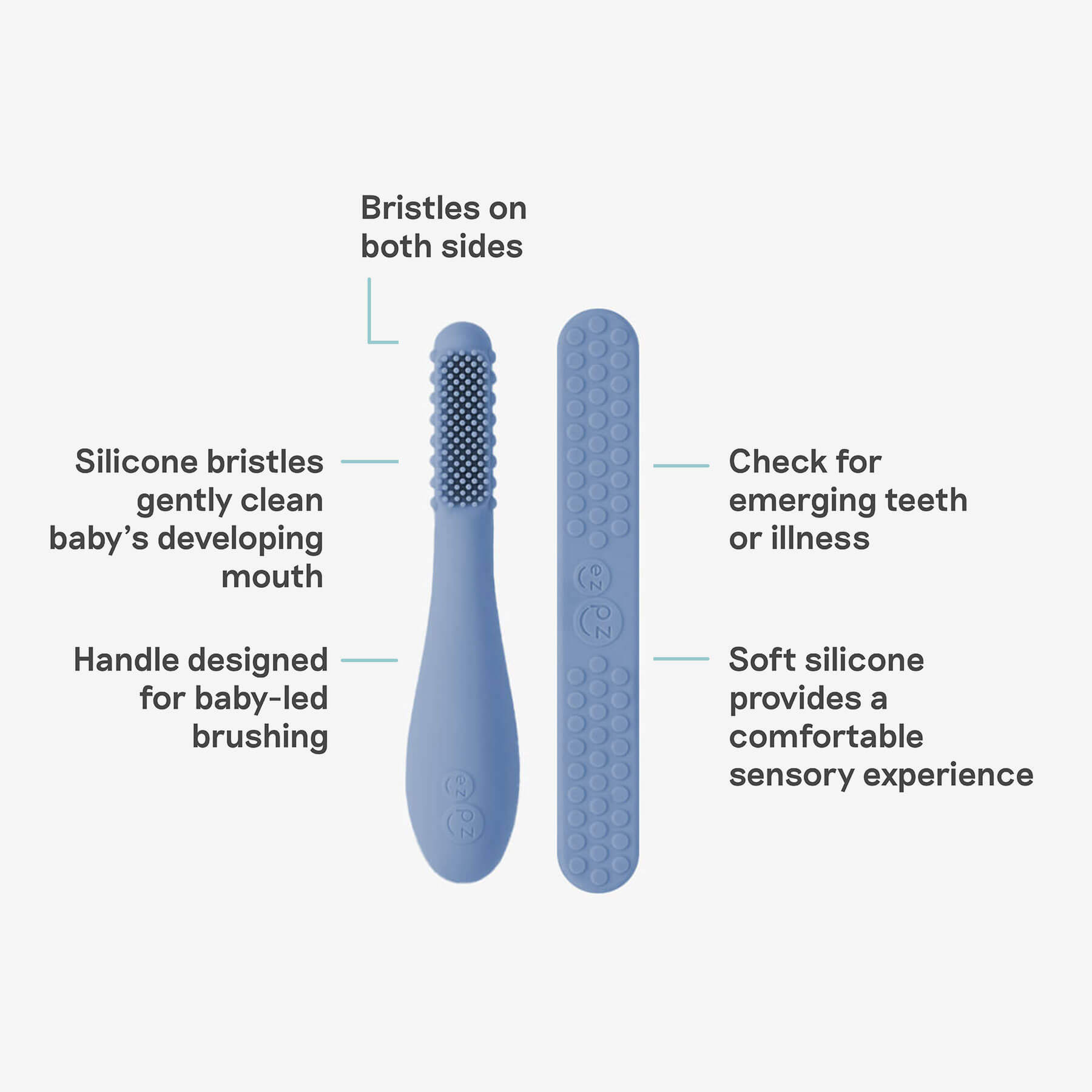 Baby-Led™ Toothbrush + Tongue Depressor