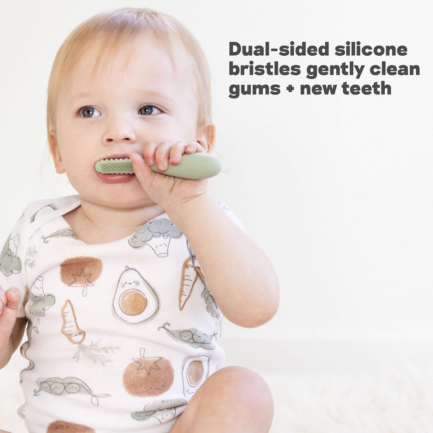 Baby-Led™ Toothbrush + Tongue Depressor