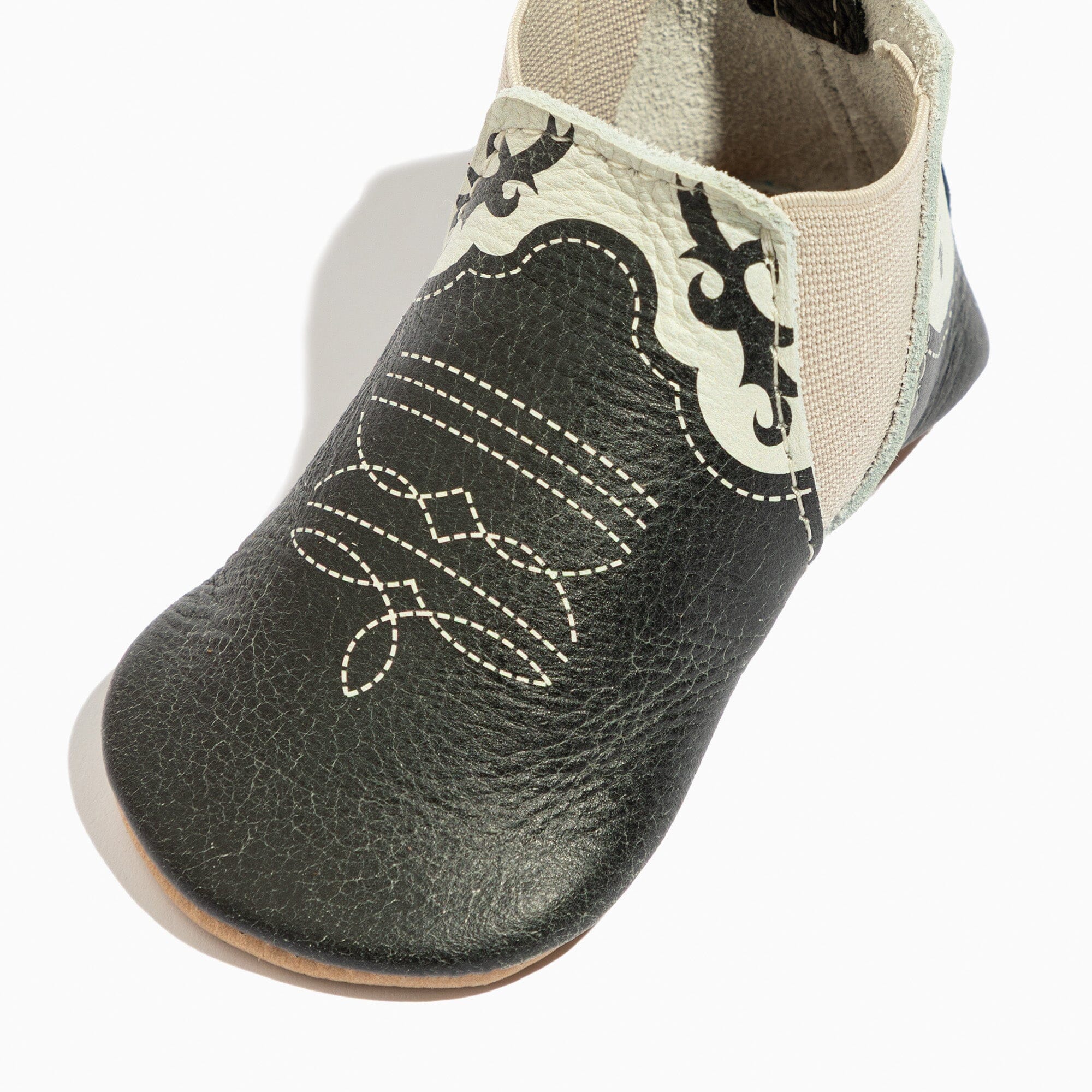 Ebony Cowboy Chelsea Boot Baby Shoe
