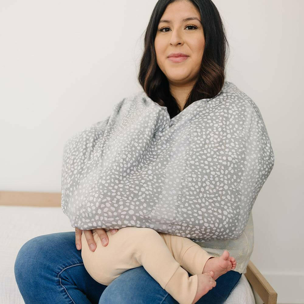 Animal Ombre 5-in-1 Multi-Use Nursing Cover 5 in 1 Bebe au Lait