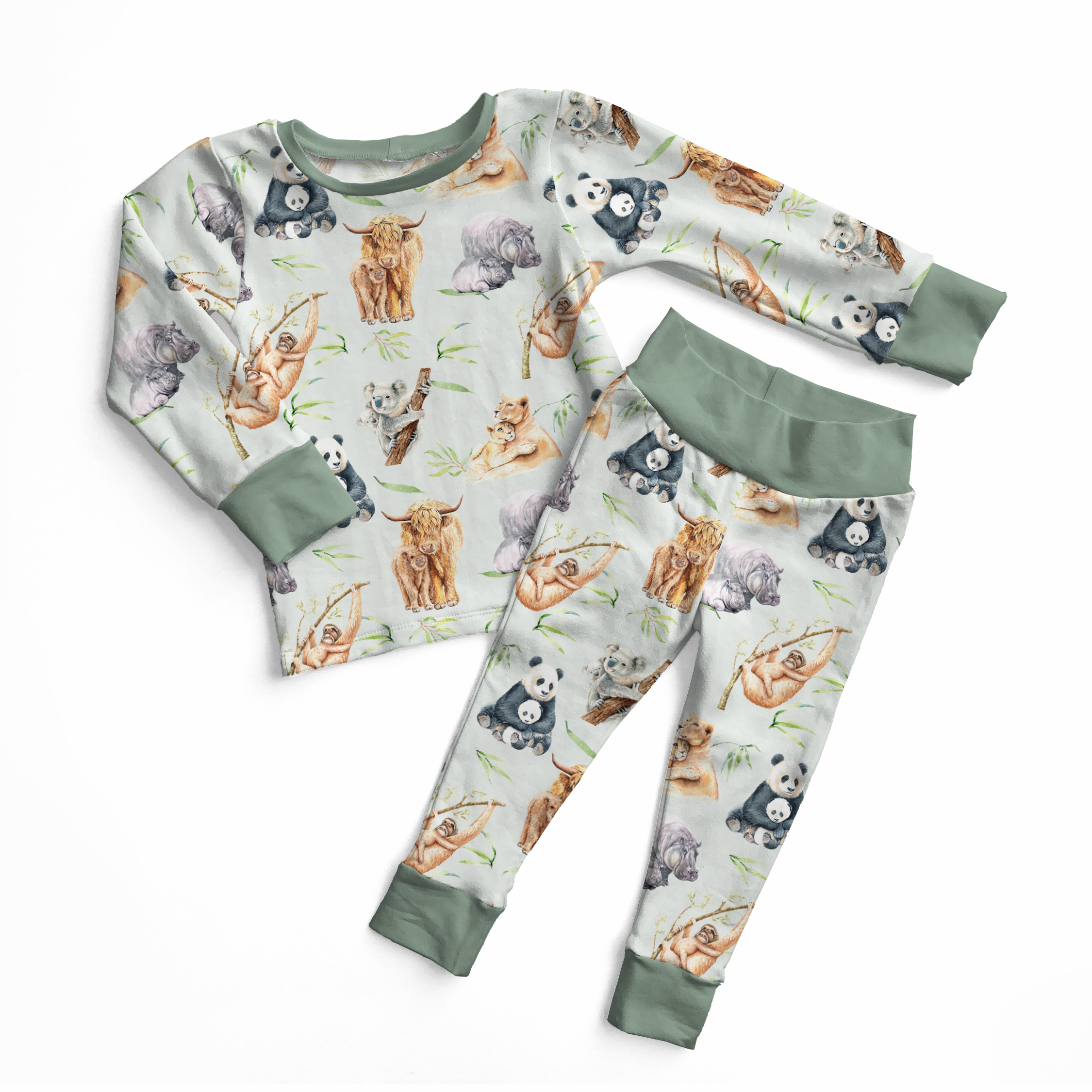 Wild About You Two-Piece Pajama Set Baby & Toddler Sleepwear kindthing