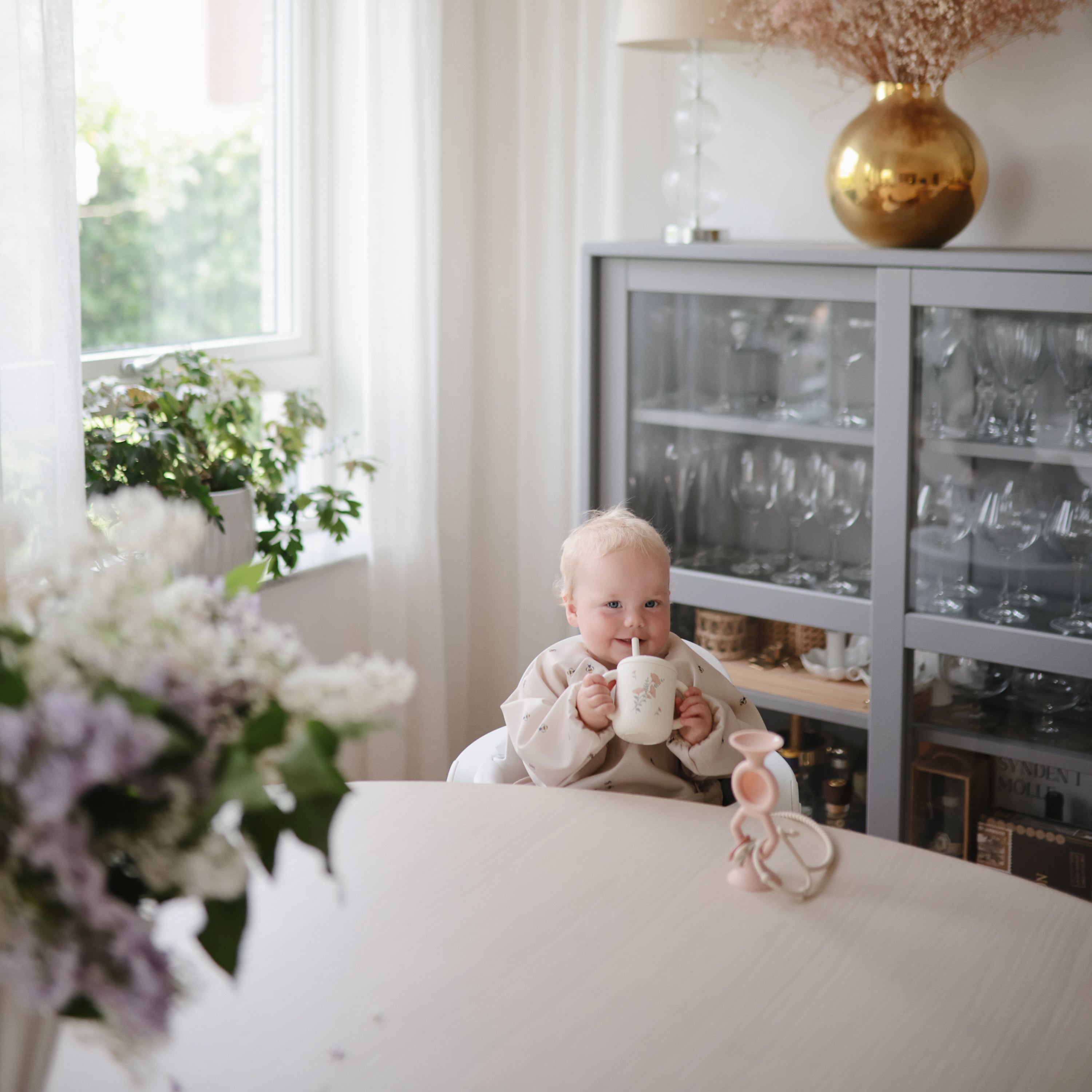 Silicone Training Cup + Straw Sippy Cups Mushie