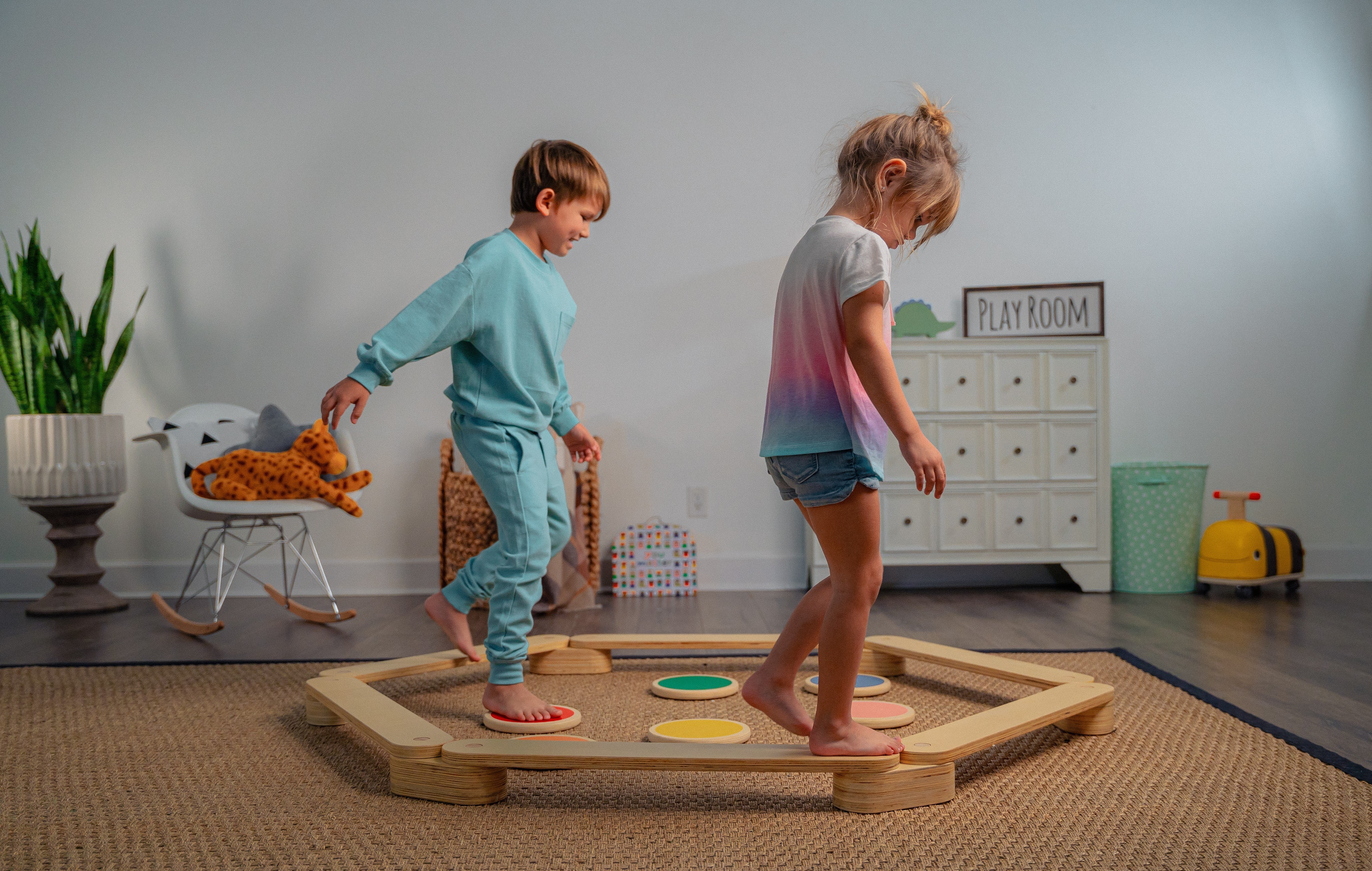 Majesty - Balance Beam Stepping Stones Indoor Avenlur.com