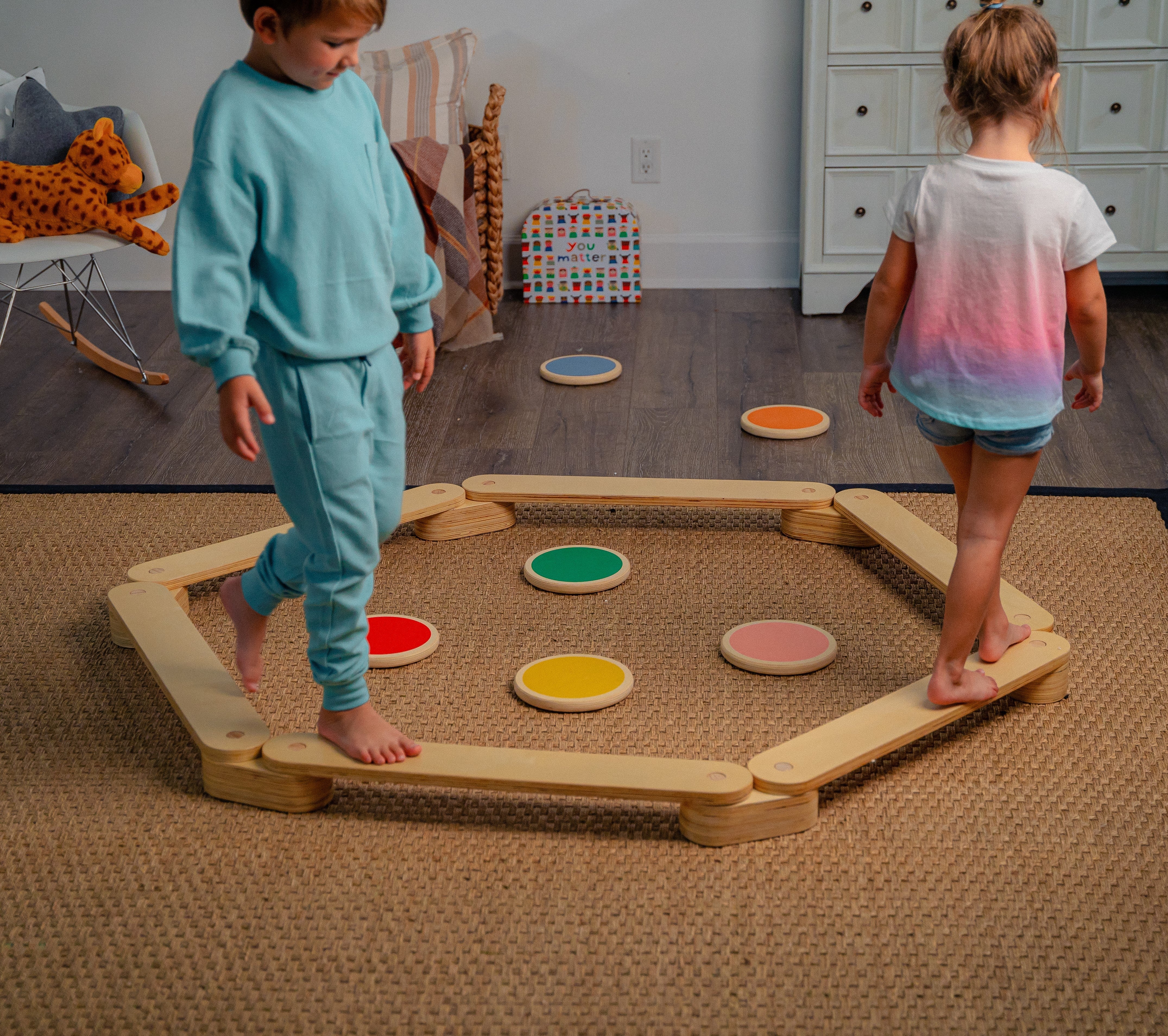 Majesty - Balance Beam Stepping Stones Indoor Avenlur.com