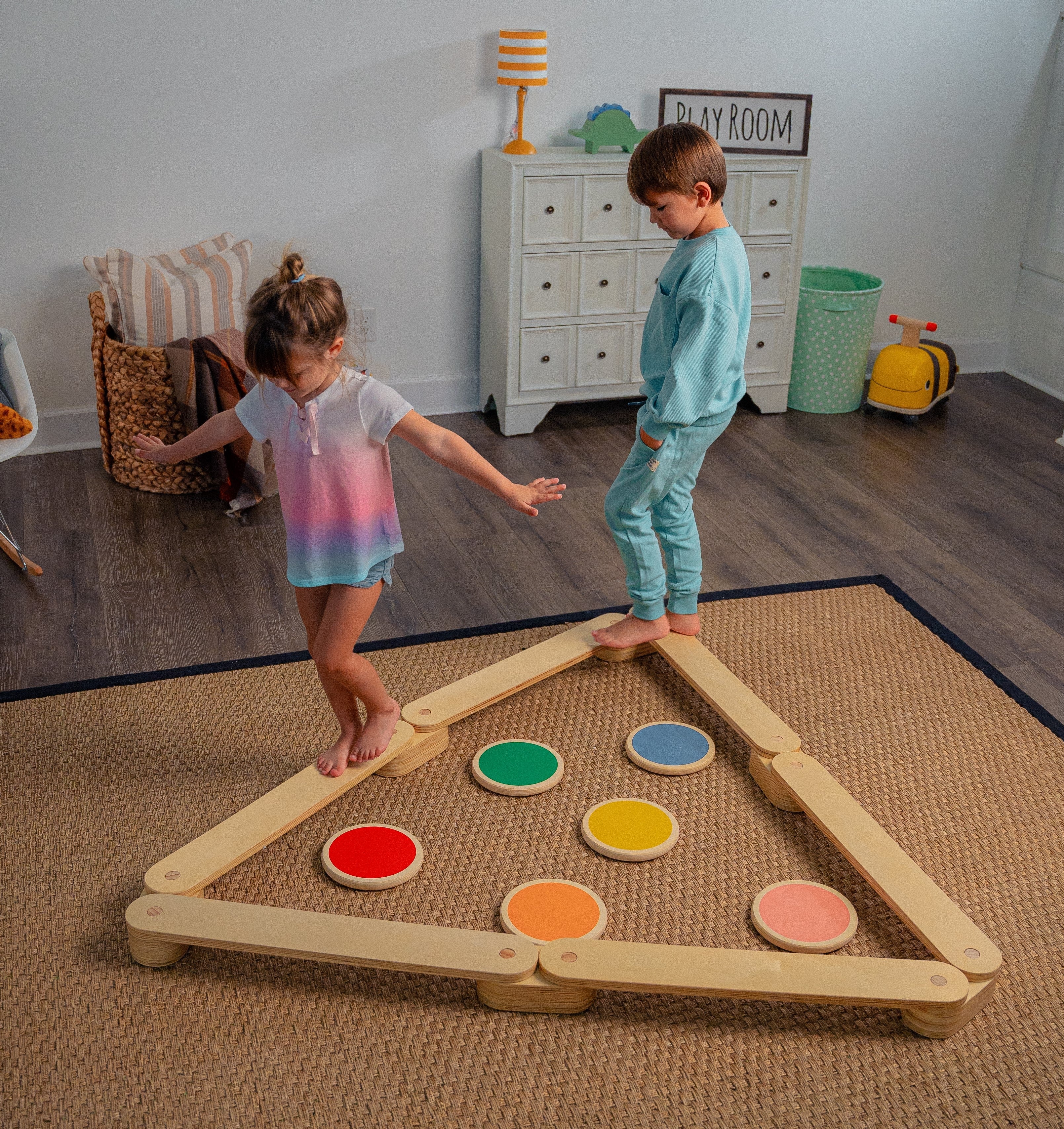 Majesty - Balance Beam Stepping Stones Indoor Avenlur.com