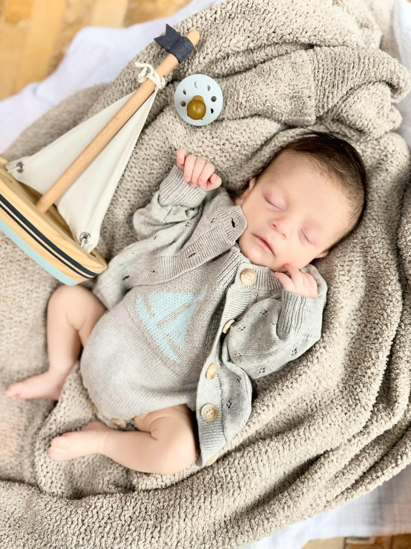 Luna + Luca Sailboat Romper  Luna + Luca