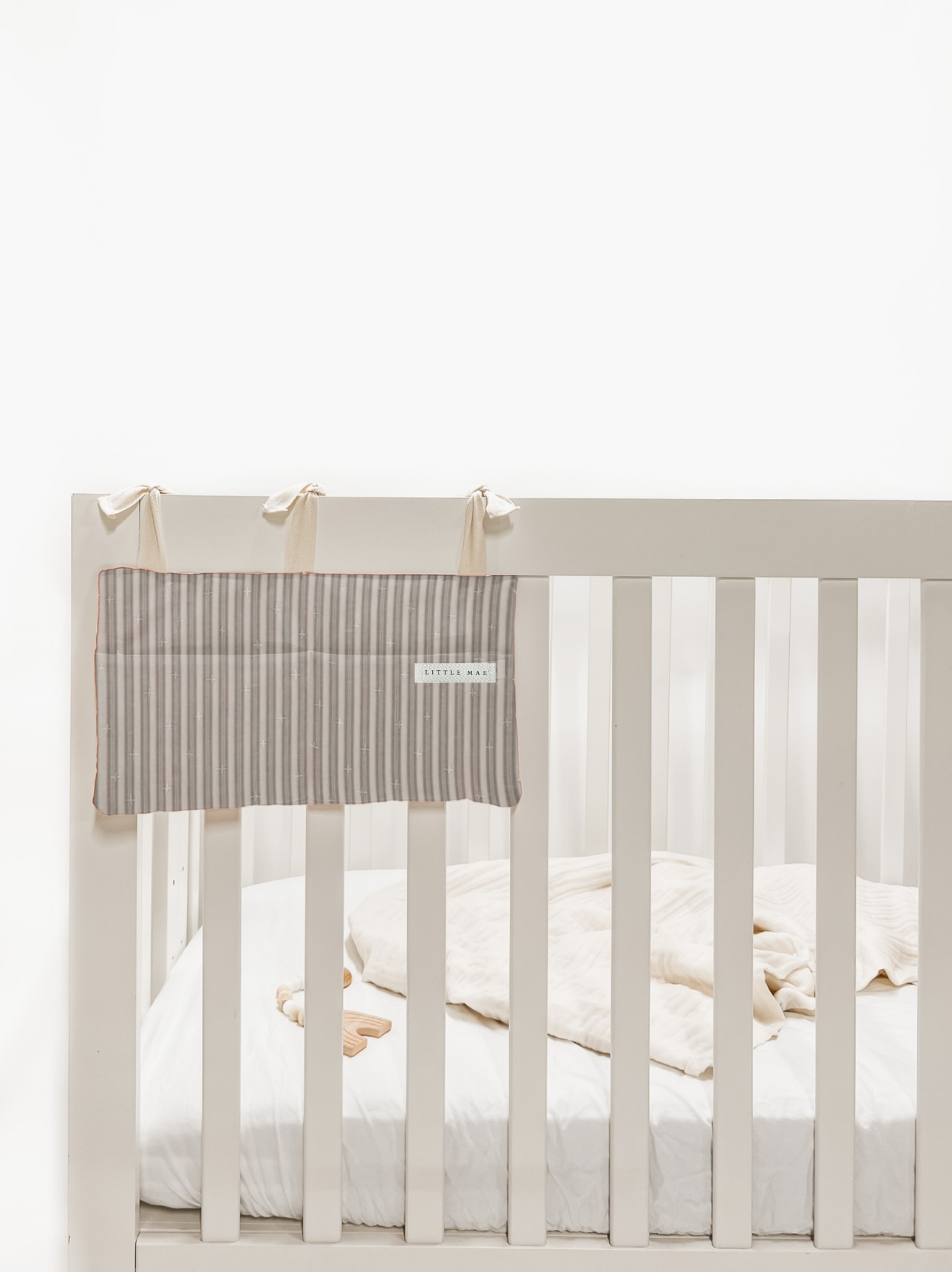 Baby Crib Diaper Caddy Storage Organizer Nursery Room