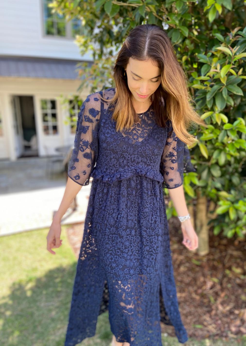 Karolina Dress - Midnight Navy