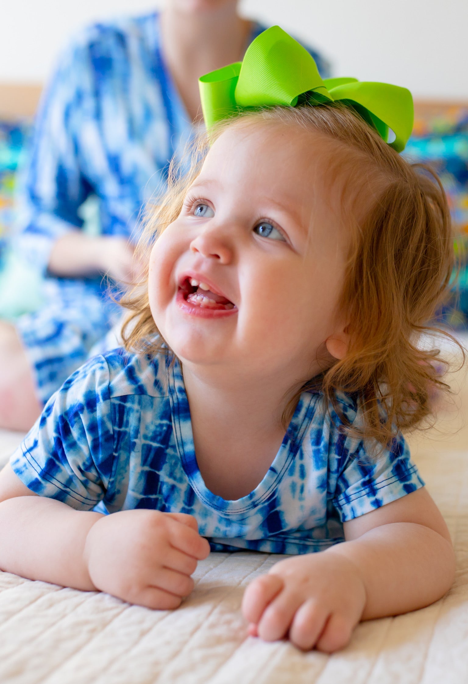 Shibori Short Sleeve Leotard Dress