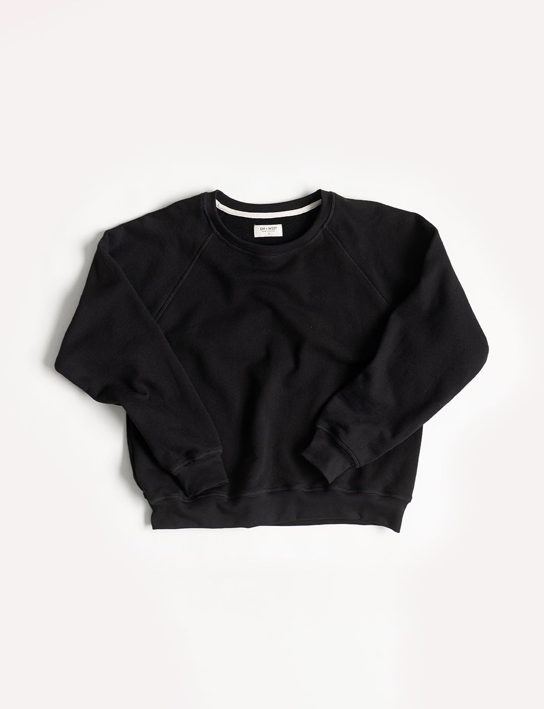 The Women's Crew Sweatshirt - Black