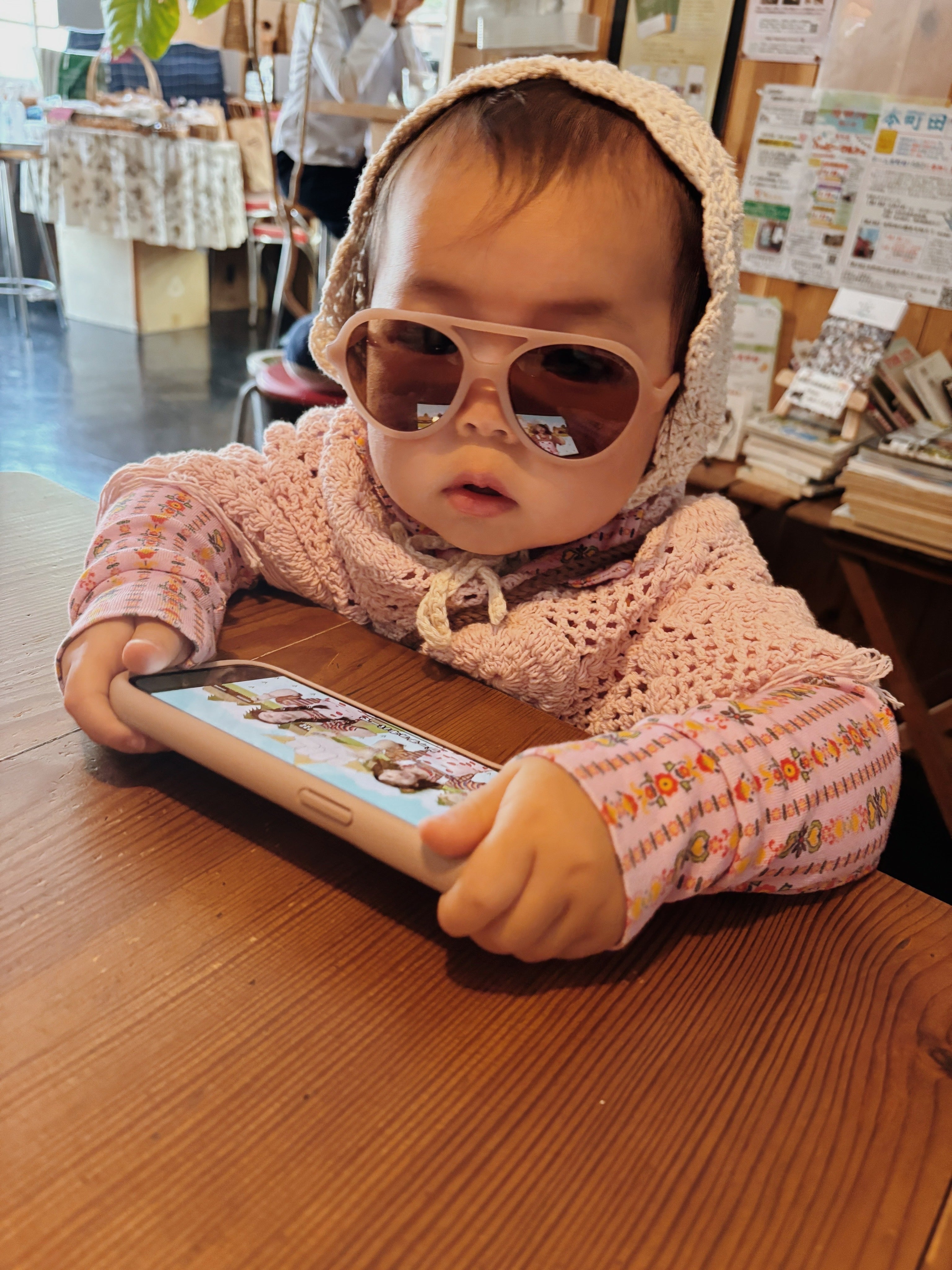 Aviator | Polarized Sunglasses | Baby | 0-2 Y | Tortoise