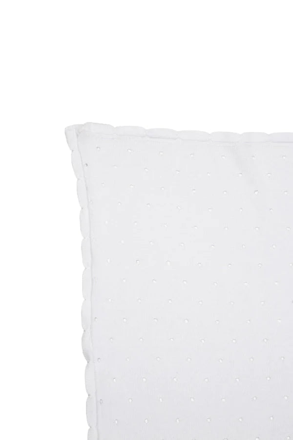 BABY BLANKET BISCUIT WHITE Little Wonder & Co