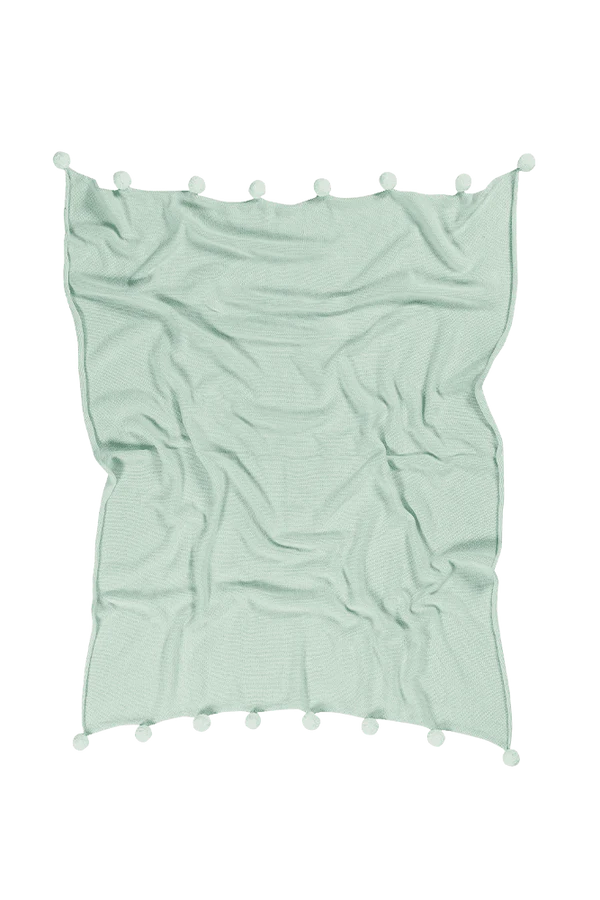 BABY BLANKET BUBBLY MINT Little Wonder & Co