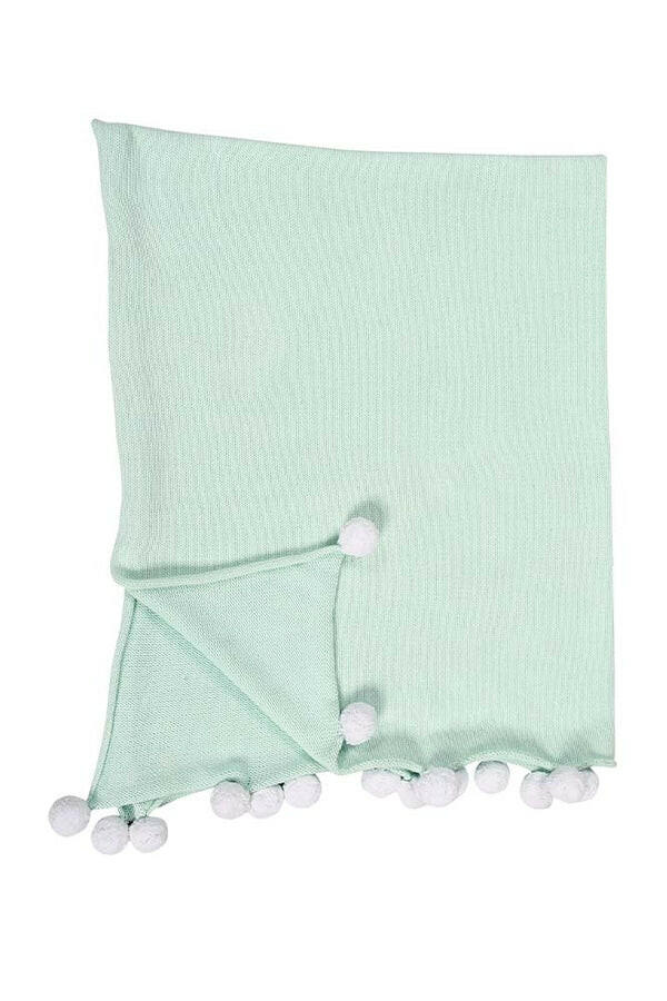 BABY BLANKET BUBBLY MINT Little Wonder & Co