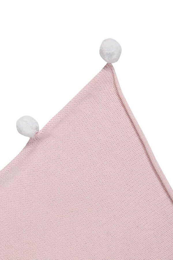 BABY BLANKET BUBBLY SOFT PINK Little Wonder & Co