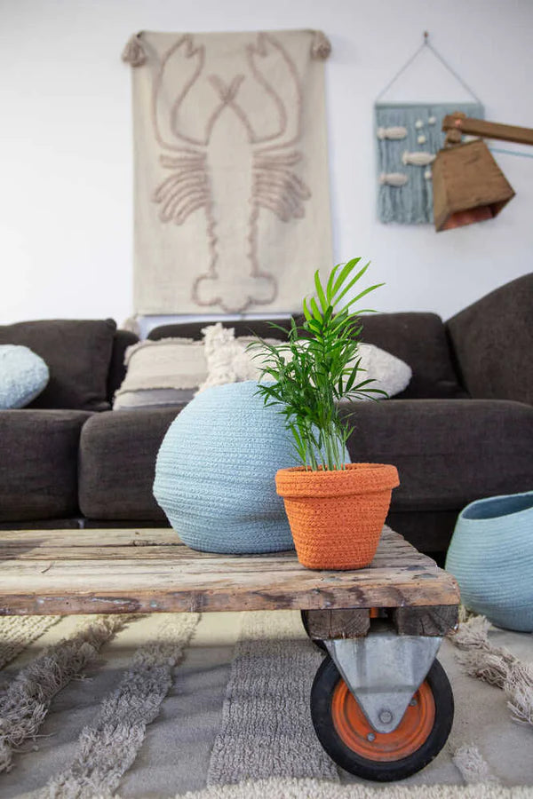 BASKET BOLA AQUA BLUE Little Wonder & Co