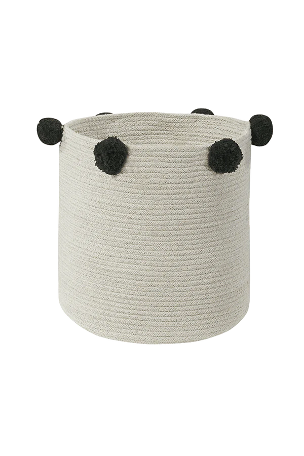 BASKET BUBBLY NATURAL-BLACK Little Wonder & Co