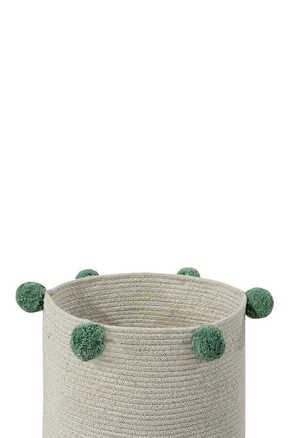 BASKET BUBBLY NATURAL-GREEN Little Wonder & Co