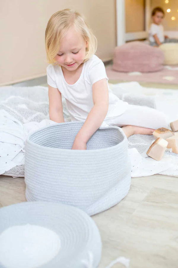 BASKET CANDY BOX LIGHT BLUE Little Wonder & Co