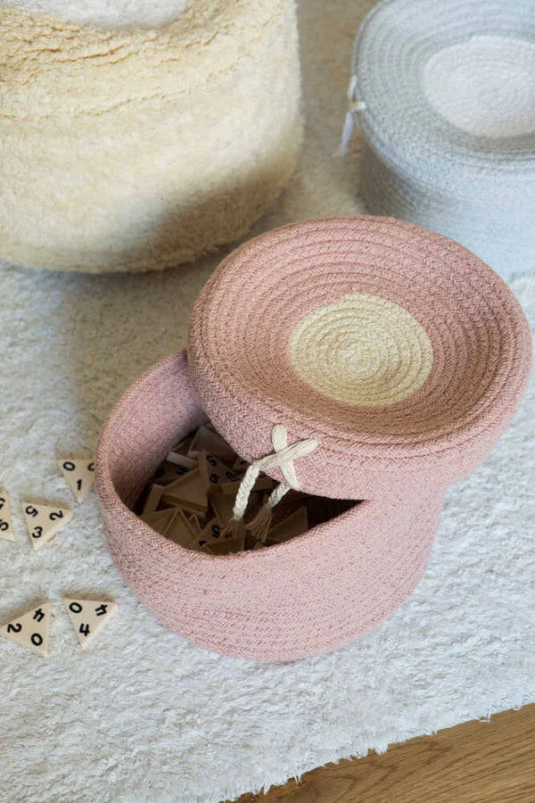 BASKET CANDY BOX VINTAGE NUDE Little Wonder & Co